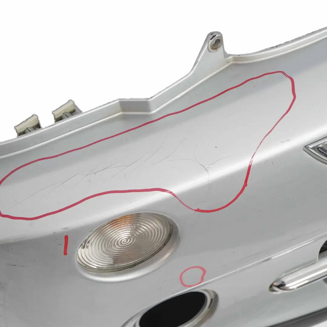 Mini Cooper R50 R52 Pannello Paraurti Anteriore Completo Argento Puro - 900 - SKU 0308998-PS6 - Numero di parte 0308998