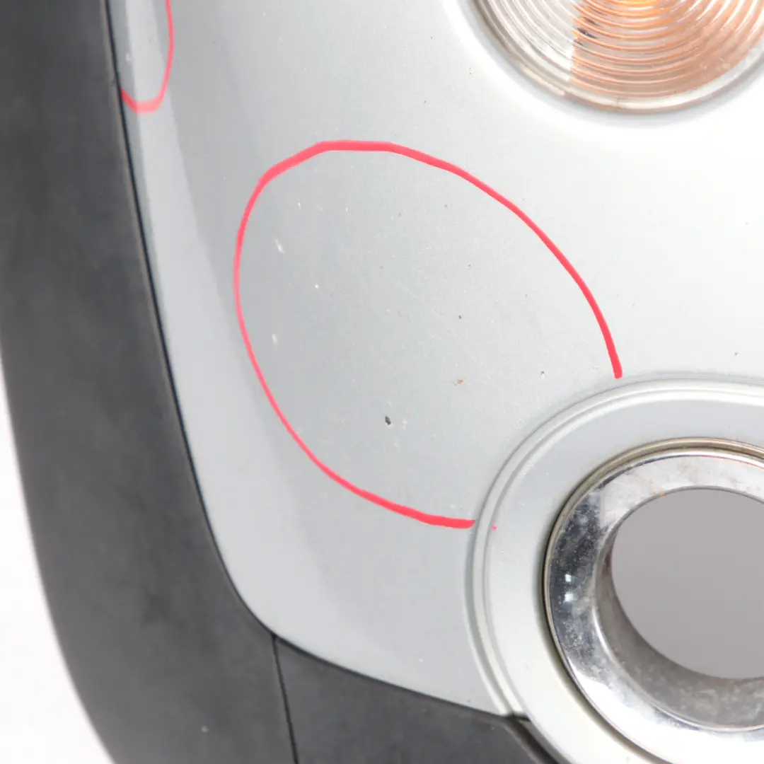 Front Bumper Complete Trim Panel Pure Silver Metallic - 900 to Mini R50 R52 with Part number 0308998 Mini R50 R52 Front Bumper Complete Trim Panel Pure Silver Metallic - 900 - SKU 0308998-PS8 - Part number 0308998