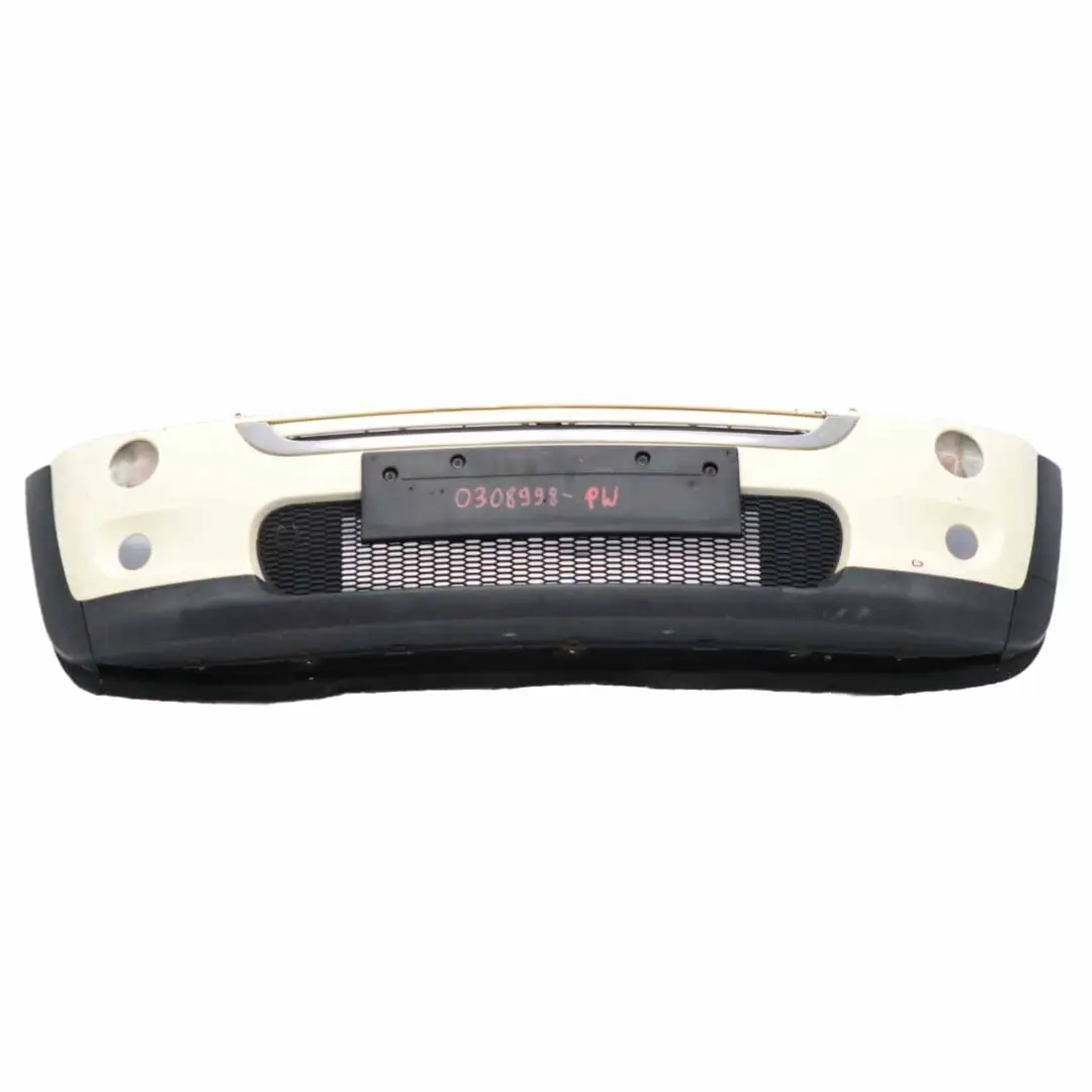 Front Bumper Complete Panel Pepper White - 850 to Mini R50 R52 with Part number 0308998 Mini R50 R52 Front Bumper Complete Panel Pepper White - 850 - SKU 0308998-PW2 - Part number 0308998