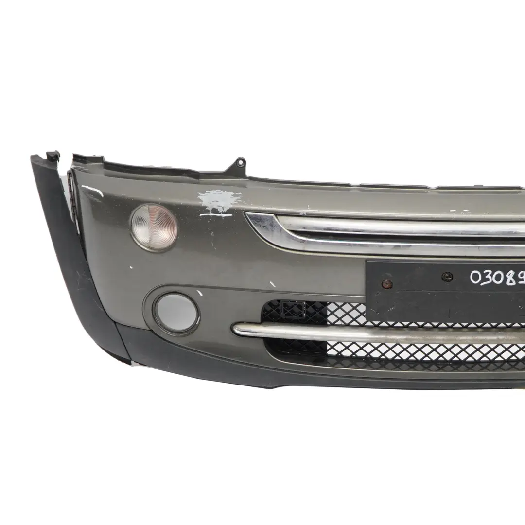 Mini R50 R52 Cooper Stossfänger Vorn Royal Grey Grau Metallic - A48 - SKU 0308998-ROG - Teilenummer 0308998