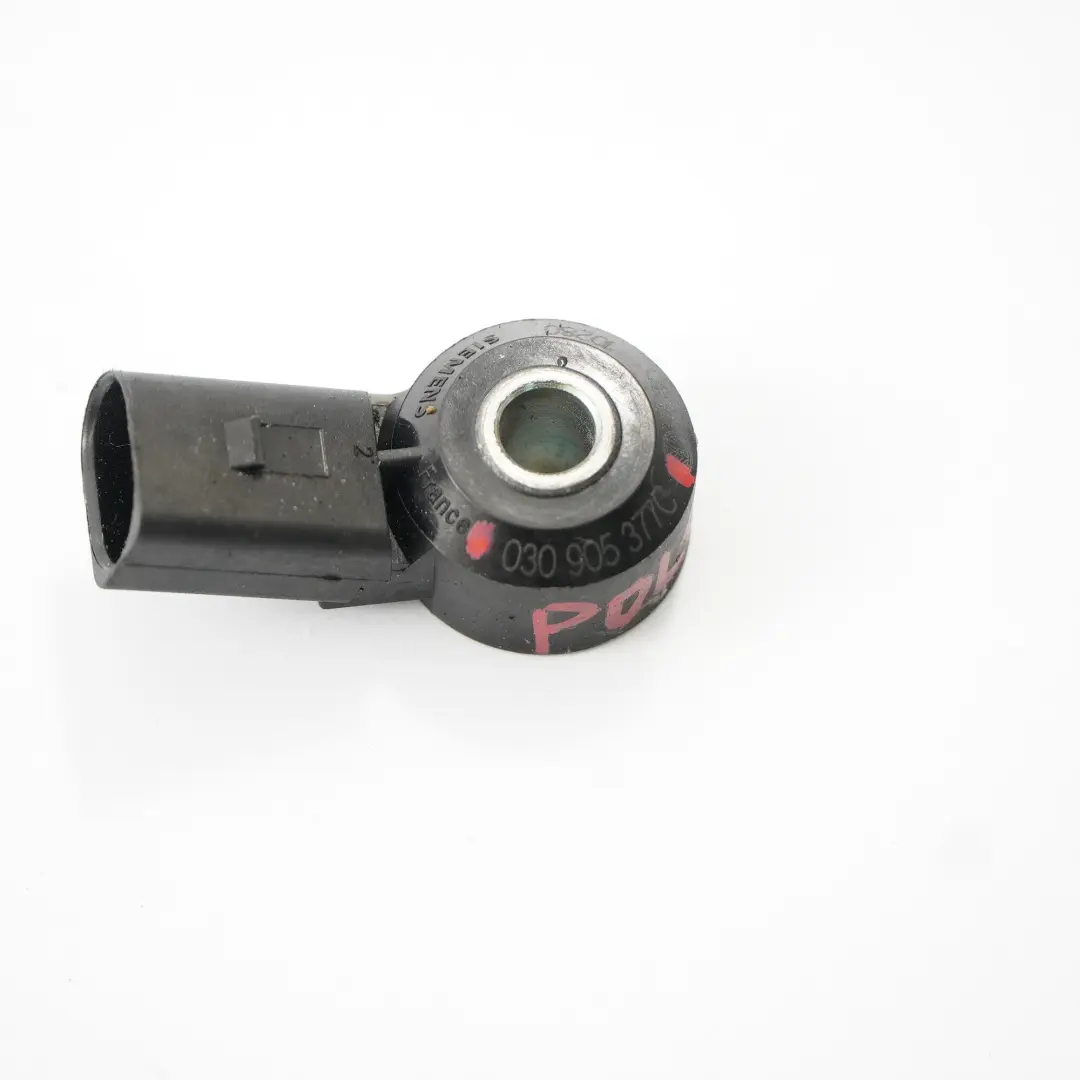 Knock Sensor Sensor de Detonación de Combustión para VW Audi Seat Skoda con número de pieza 030905377C VW Audi Seat Skoda Knock Sensor Sensor de Detonación de Combustión - SKU 030905377C - Número de pieza 030905377C