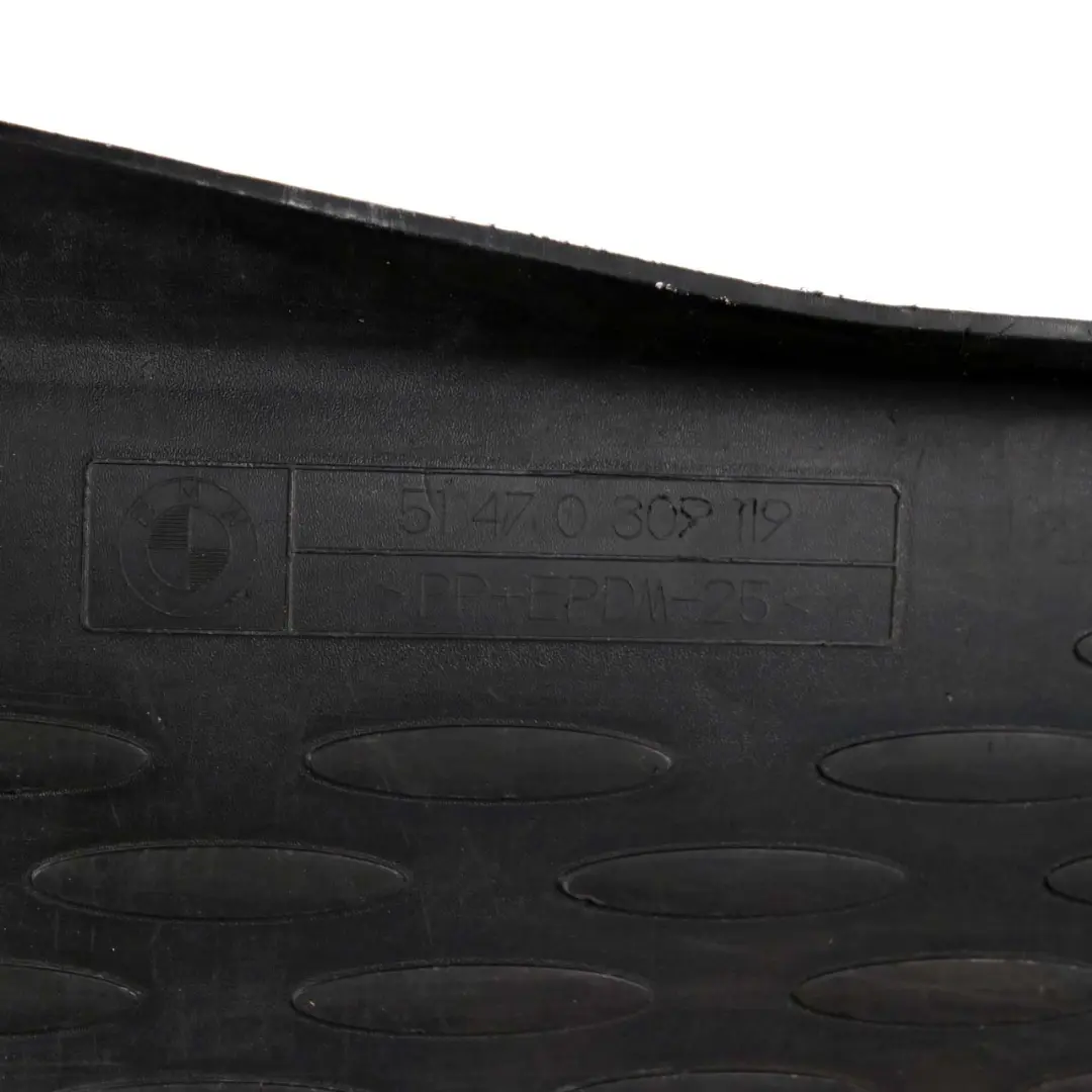 Boot Liner Trunk Luggage Compartment Floor Rubber Pan to BMW E61 Touring with Part number 0309119 BMW E61 Touring Boot Liner Trunk Luggage Compartment Floor Rubber Pan - SKU 0309119 - Part number 0309119