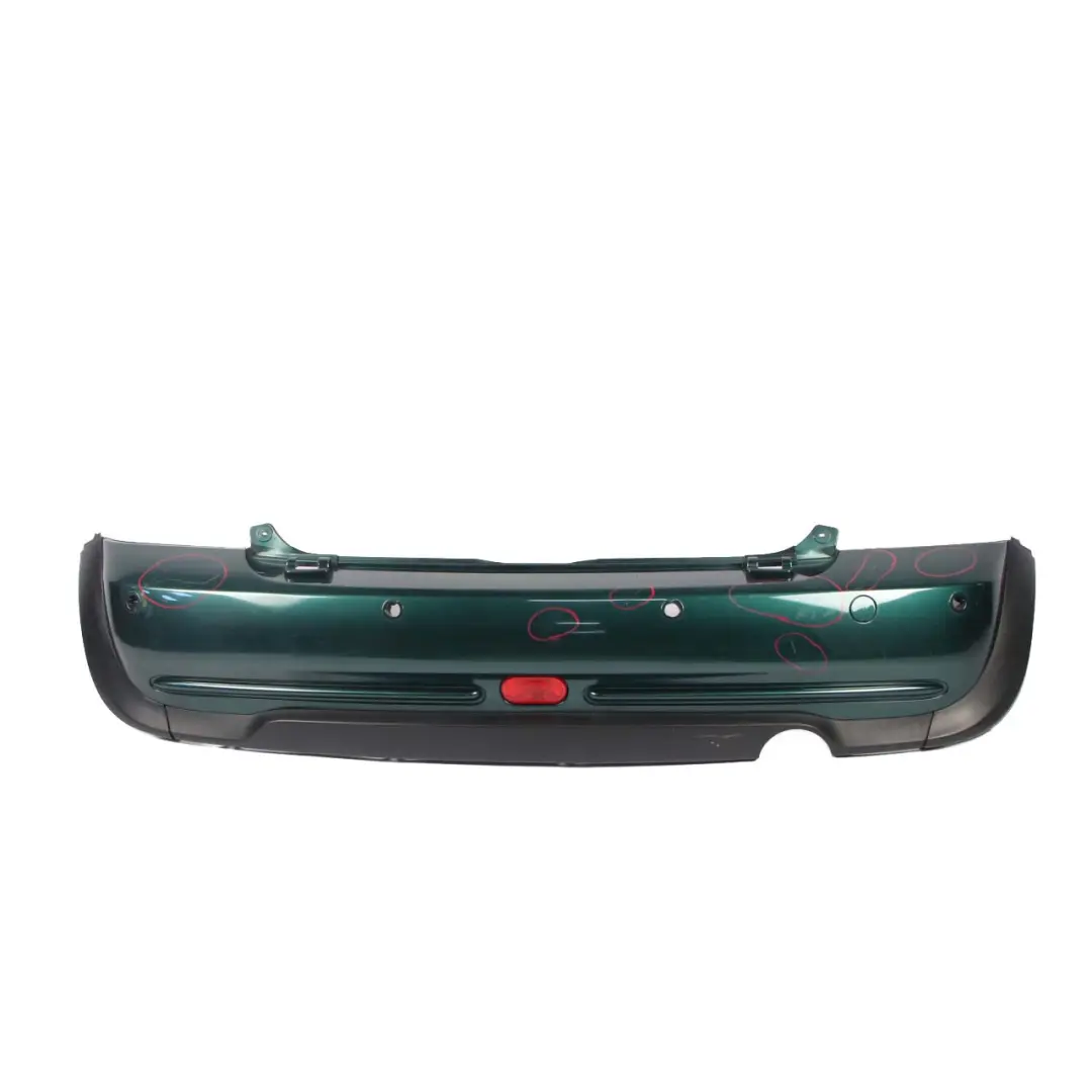 Mini R52 Bumper Rear Panel PDC Cabrio Convertible British Racing Green - 895 - SKU 0309181-BRG - Part number 0309181