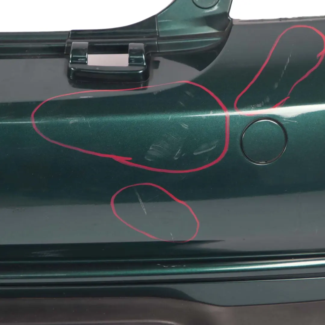 Bumper Rear Panel PDC Cabrio Convertible British Racing Green - 895 to Mini R52 with Part number 0309181 Mini R52 Bumper Rear Panel PDC Cabrio Convertible British Racing Green - 895 - SKU 0309181-BRG - Part number 0309181