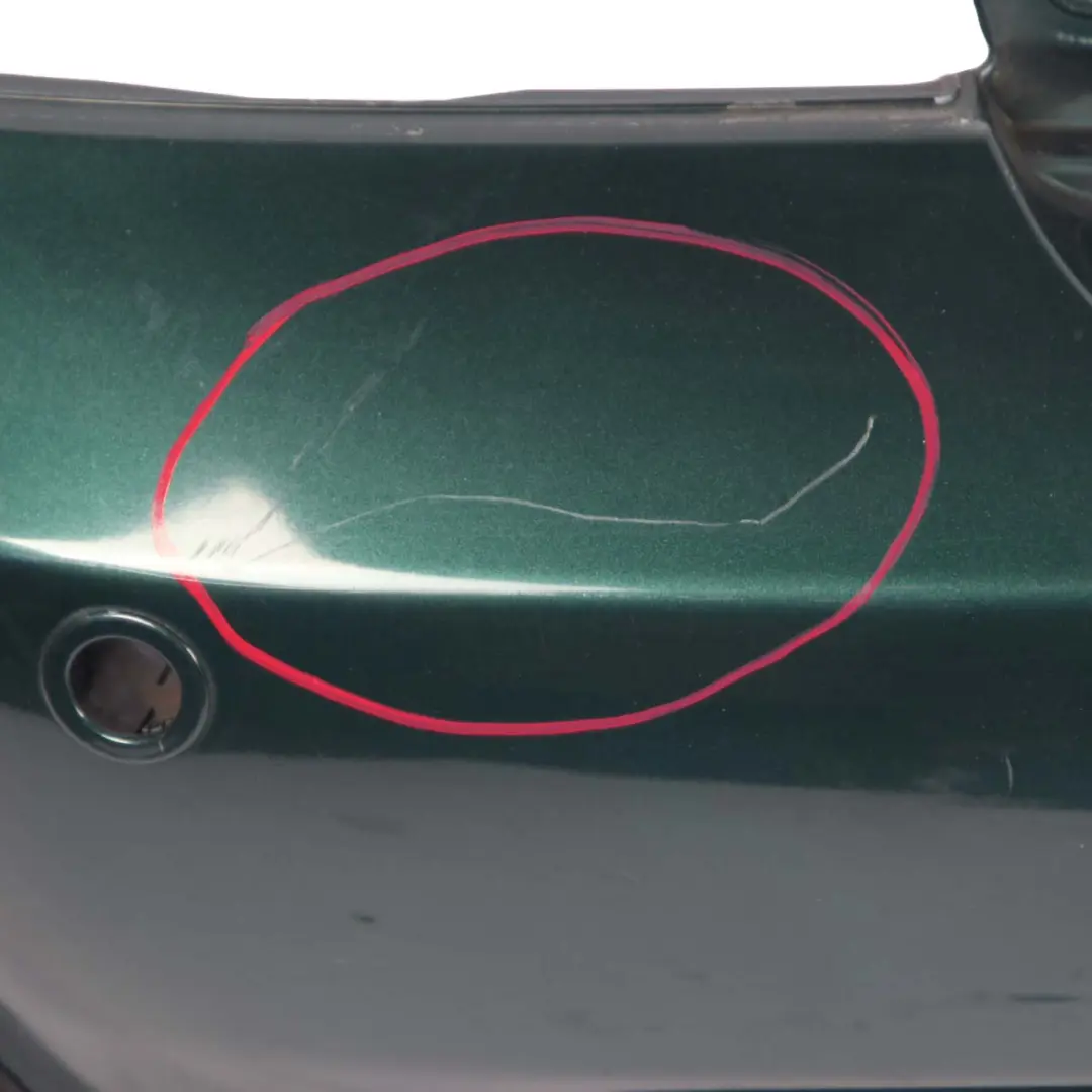 Bumper Rear Panel PDC Cabrio Convertible British Racing Green - 895 to Mini R52 with Part number 0309181 Mini R52 Bumper Rear Panel PDC Cabrio Convertible British Racing Green - 895 - SKU 0309181-BRG - Part number 0309181