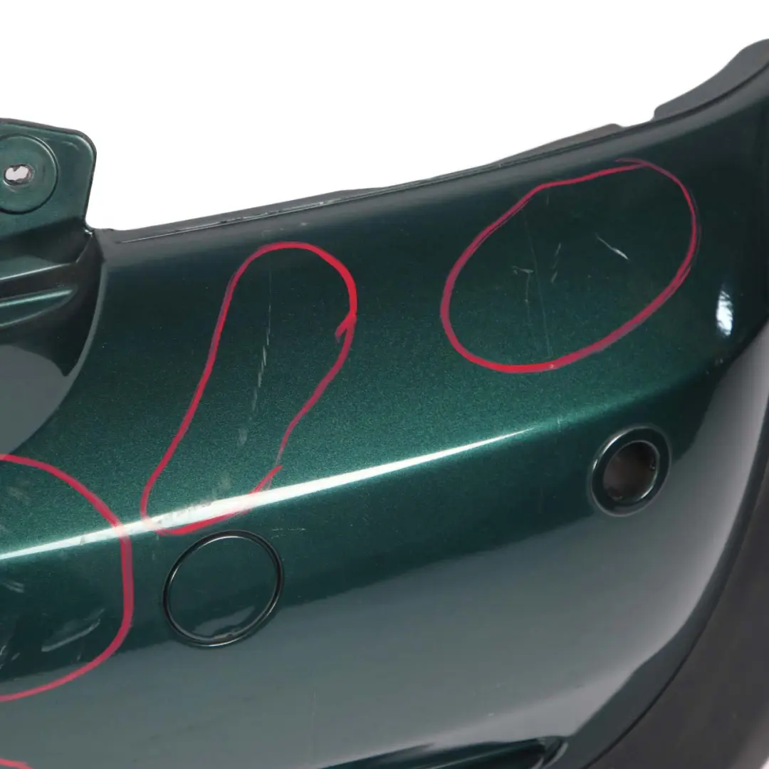 Bumper Rear Panel PDC Cabrio Convertible British Racing Green - 895 to Mini R52 with Part number 0309181 Mini R52 Bumper Rear Panel PDC Cabrio Convertible British Racing Green - 895 - SKU 0309181-BRG - Part number 0309181