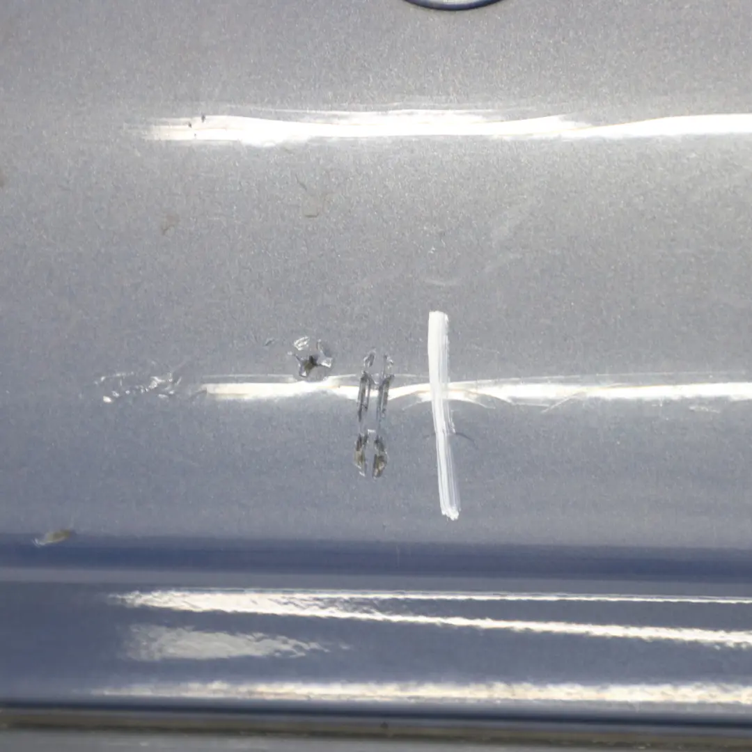 Bumper Rear Panel PDC Cabrio Convertible Cool Blue Metallic - A27 to Mini R52 with Part number 0309181 Mini R52 Bumper Rear Panel PDC Cabrio Convertible Cool Blue Metallic - A27 - SKU 0309181-COOL - Part number 0309181