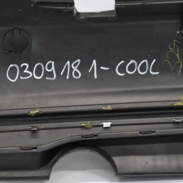 Bumper Rear Panel PDC Cabrio Convertible Cool Blue Metallic - A27 to Mini R52 with Part number 0309181 Mini R52 Bumper Rear Panel PDC Cabrio Convertible Cool Blue Metallic - A27 - SKU 0309181-COOL - Part number 0309181