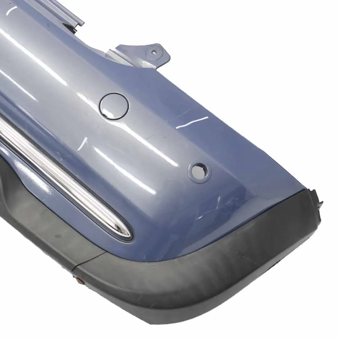 Stoßstange hinten PDC Cabrio Cool Blue Metallic - A27 für Mini R52 mit Teilenummer 0309181 Mini R52 Stoßstange hinten PDC Cabrio Cool Blue Metallic - A27 - SKU 0309181-COOL - Teilenummer 0309181