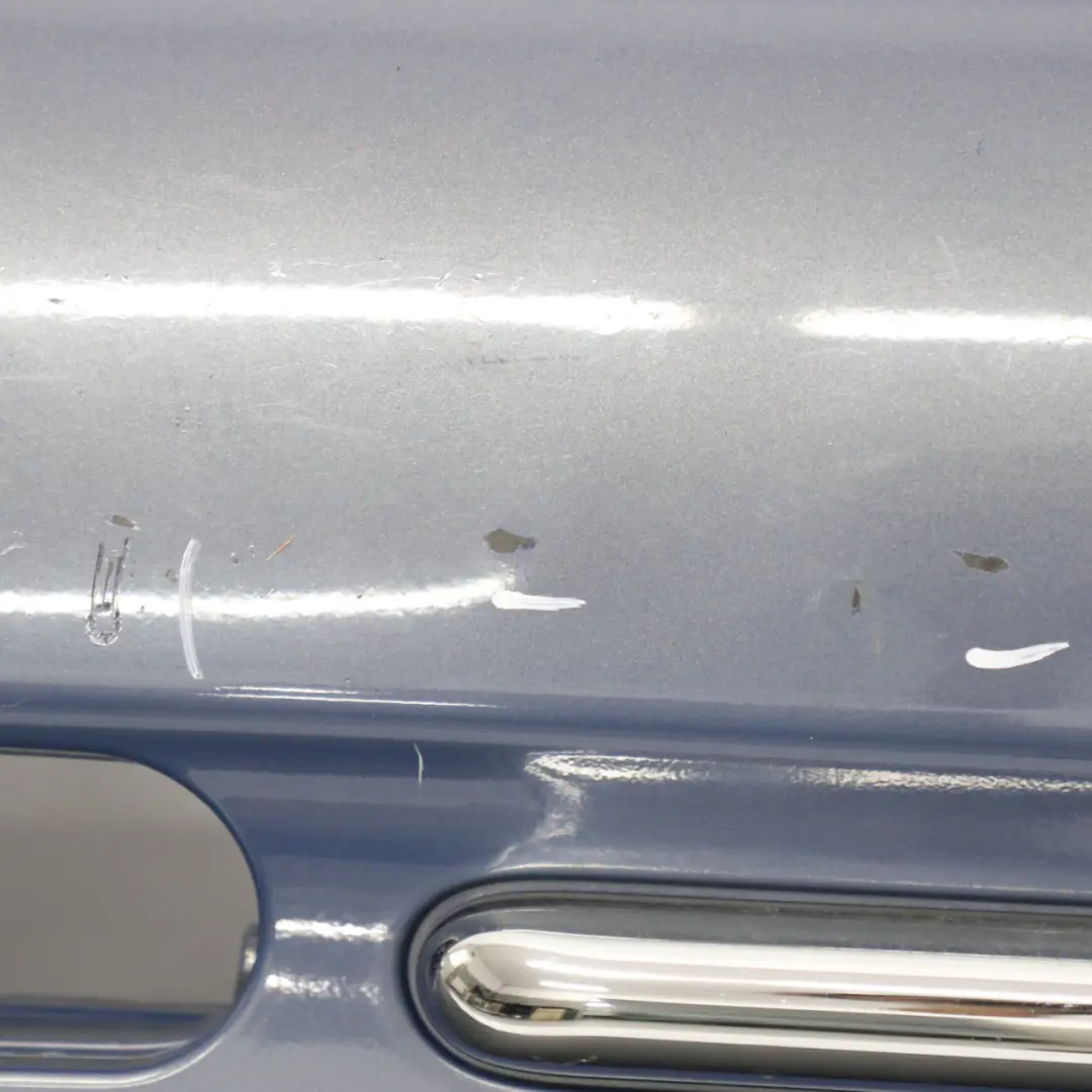 Stoßstange hinten PDC Cabrio Cool Blue Metallic - A27 für Mini R52 mit Teilenummer 0309181 Mini R52 Stoßstange hinten PDC Cabrio Cool Blue Metallic - A27 - SKU 0309181-COOL - Teilenummer 0309181