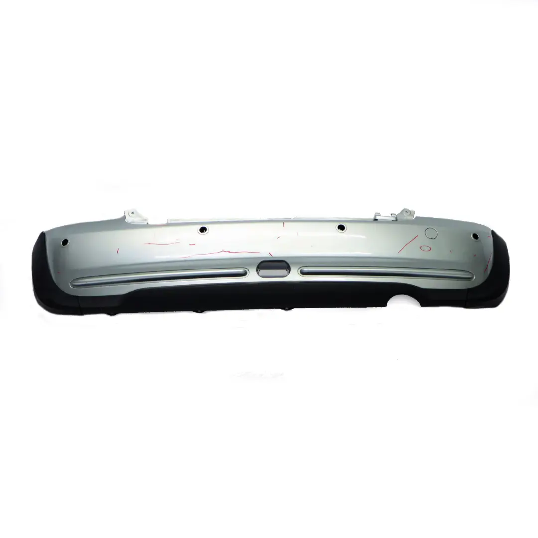 Mini R52 Rear Bumper Panel PDC Pure Silver Metallic - 900 - SKU 0309181-PS - Part number 0309181