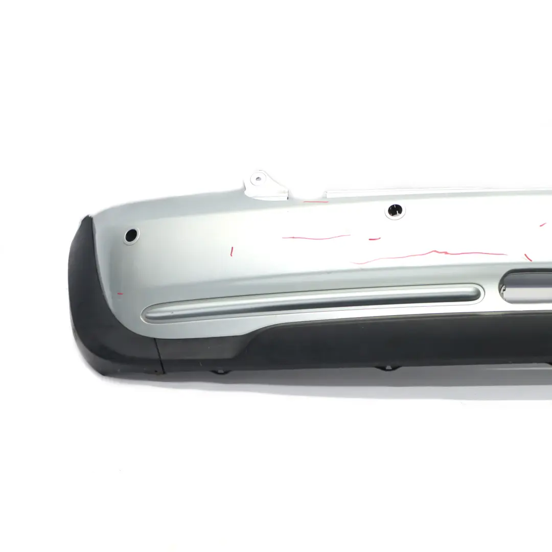 Mini R52 Rear Bumper Panel PDC Pure Silver Metallic - 900 - SKU 0309181-PS - Part number 0309181