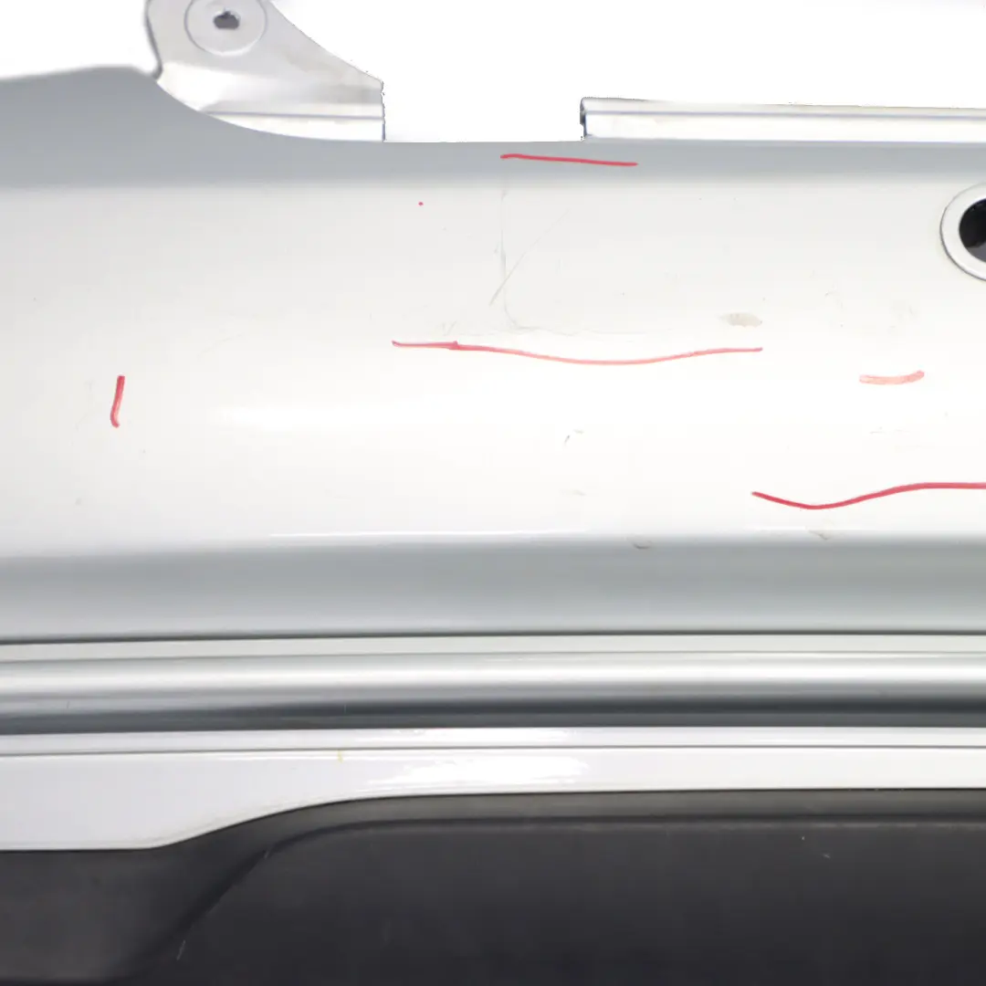 Mini R52 Rear Bumper Panel PDC Pure Silver Metallic - 900 - SKU 0309181-PS - Part number 0309181