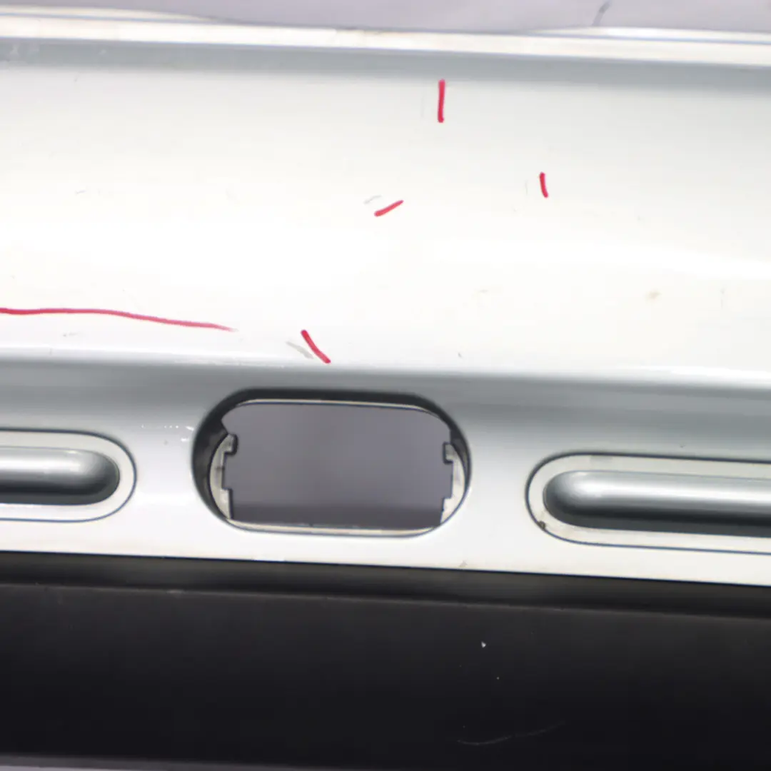 Mini R52 Rear Bumper Panel PDC Pure Silver Metallic - 900 - SKU 0309181-PS - Part number 0309181