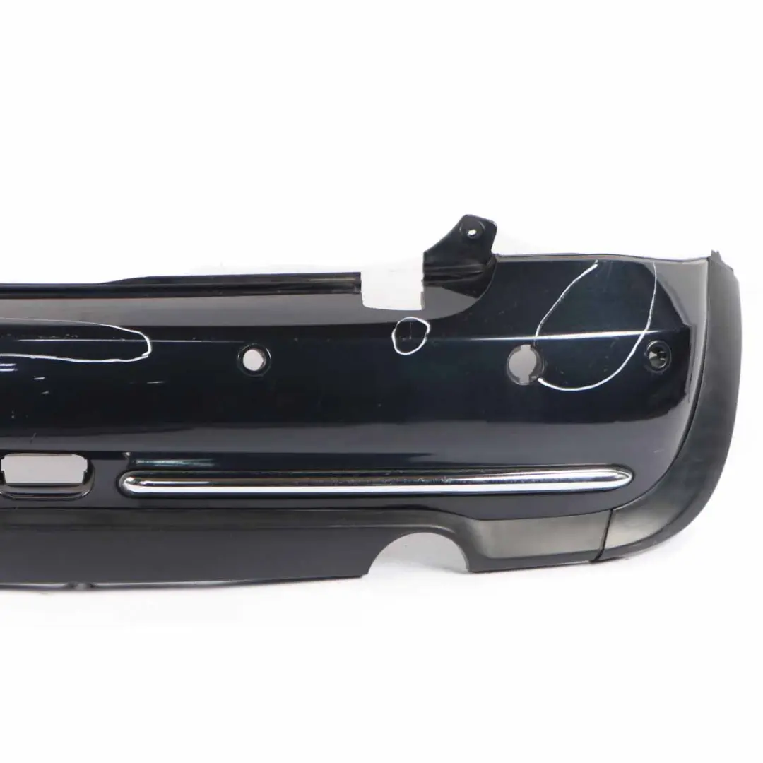 Complete Rear Bumper PDC Panel Astro Black Metallic - A25 to Mini R52 Cabrio with Part number 0309183 Mini R52 Cabrio Complete Rear Bumper PDC Panel Astro Black Metallic - A25 - SKU 0309183-ASB - Part number 0309183