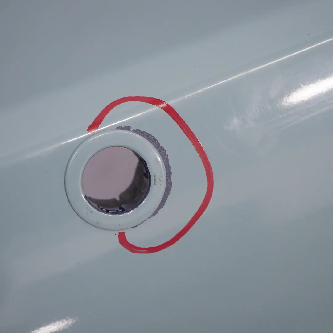 Mini R52 Cabrio Tylny Zderzak Niebieski Malowany - SKU 0309183-BLUE - Numer Części 0309183