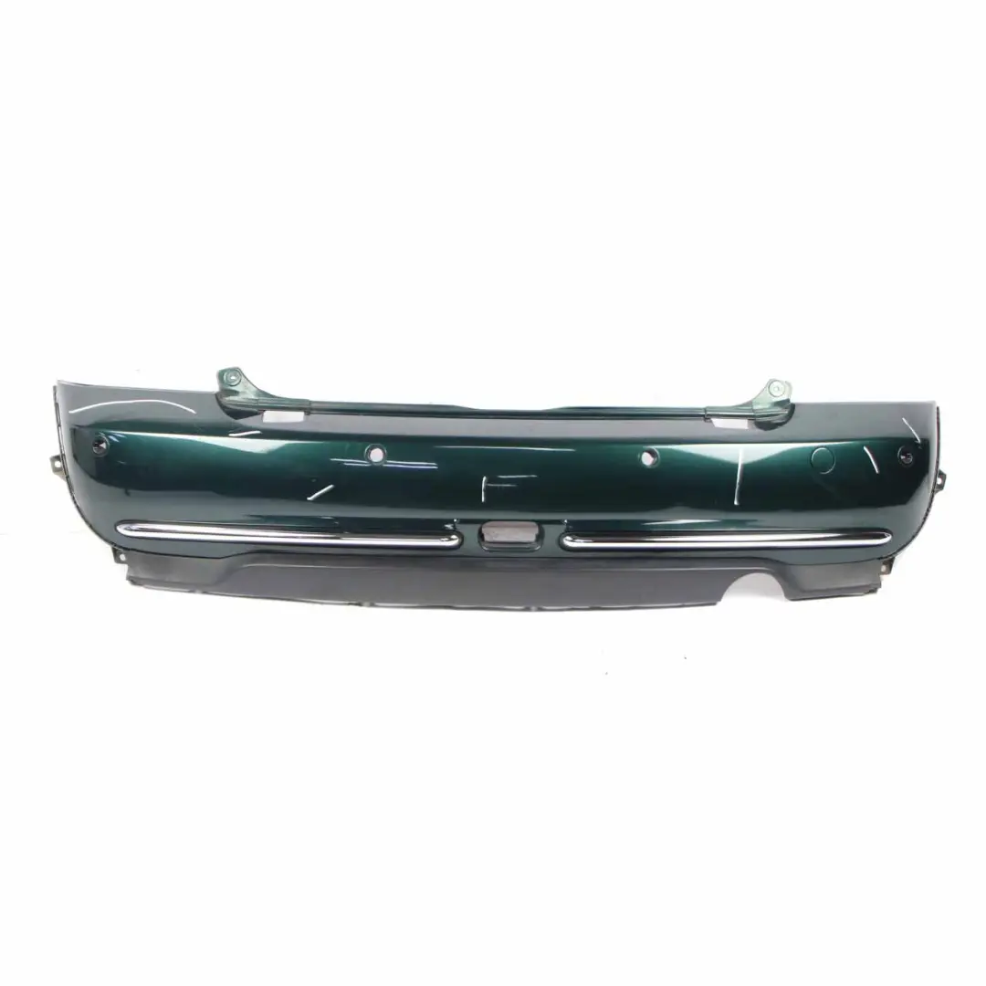 Bumper Rear Mini R52 Cabrio PDC Trim Panel British Racing Green Metallic - A67 to with Part number 0309183 Bumper Rear Mini R52 Cabrio PDC Trim Panel British Racing Green Metallic - A67 - SKU 0309183-BRG - Part number 0309183