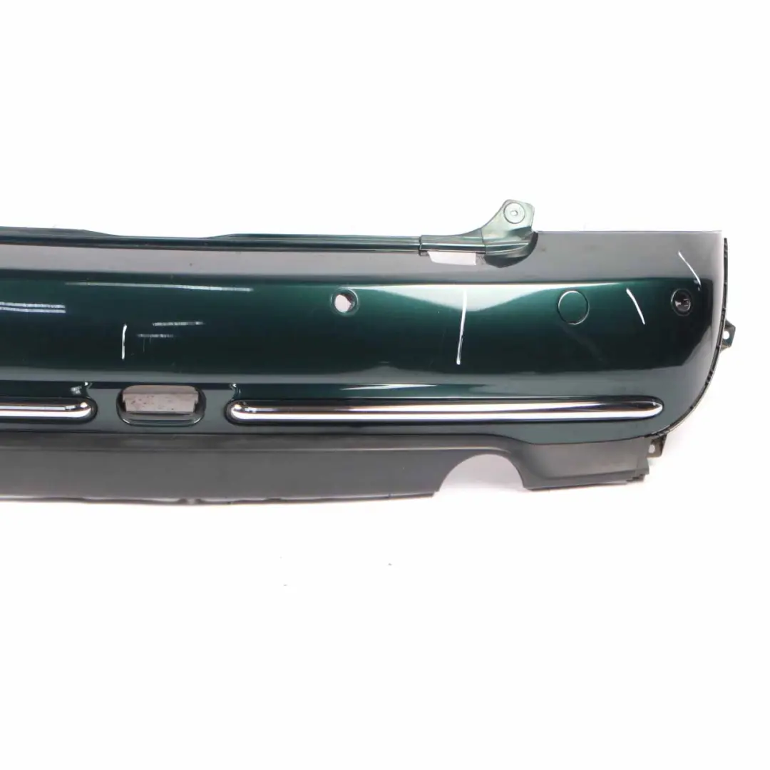 Bumper Rear Mini R52 Cabrio PDC Trim Panel British Racing Green Metallic - A67 to with Part number 0309183 Bumper Rear Mini R52 Cabrio PDC Trim Panel British Racing Green Metallic - A67 - SKU 0309183-BRG - Part number 0309183