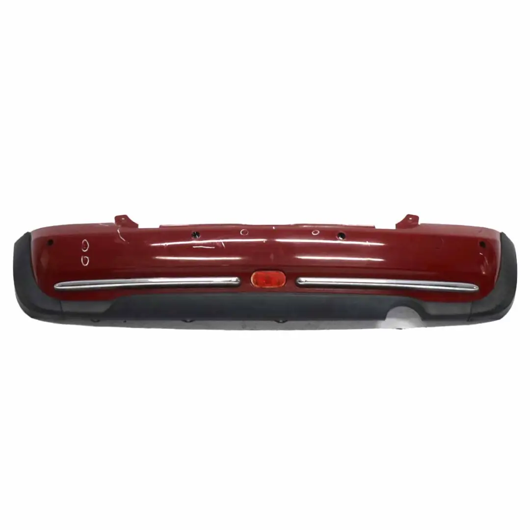 Mini R52 Rear Bumper Cabrio Complete PDC Trim Panel Chili Red - 851 - SKU 0309183-CHRED1 - Part number 0309183