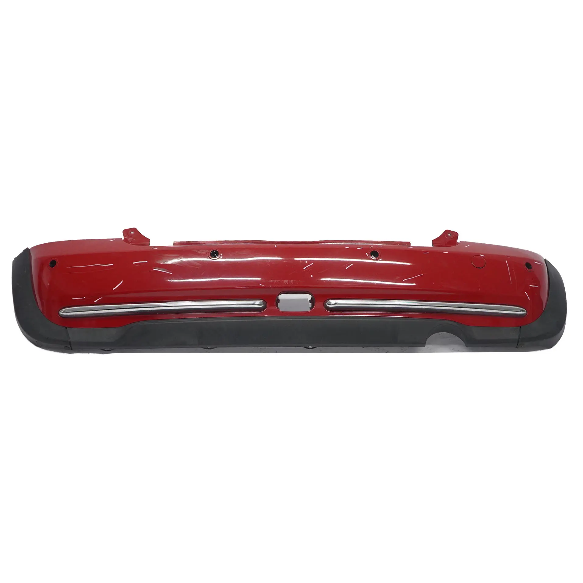 Mini R52 Cabrio Paraurti posteriore completo PDC rivestimento Chili Red - 851
