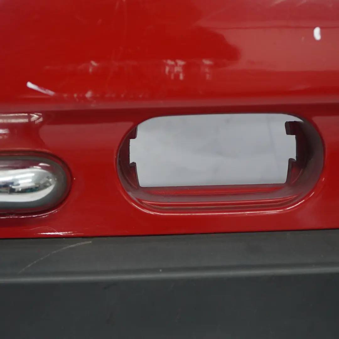 Mini R52 Cabrio Stossfänger Hinten Abdeckung Chili Red Rot - 851 - SKU 0309183-CHRED2 - Teilenummer 0309183