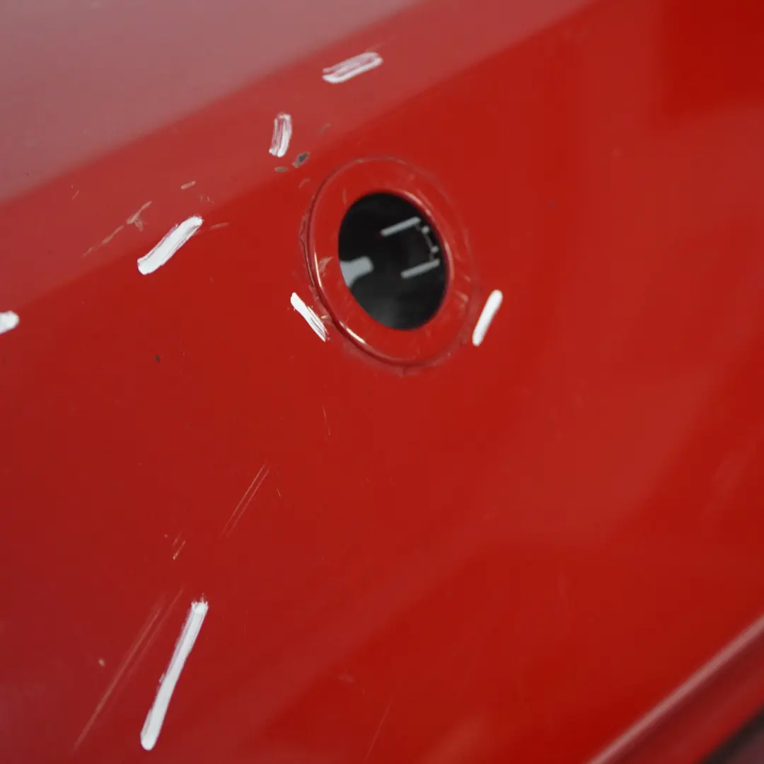 Mini R52 Cabrio Stossfänger Hinten Abdeckung Chili Red Rot - 851 - SKU 0309183-CHRED2 - Teilenummer 0309183