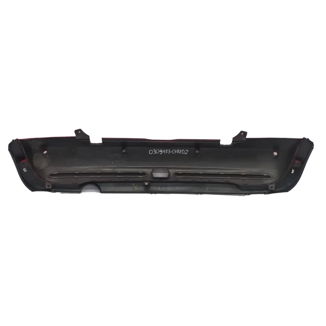 Mini R52 Cabrio Stossfänger Hinten Abdeckung Chili Red Rot - 851 - SKU 0309183-CHRED2 - Teilenummer 0309183