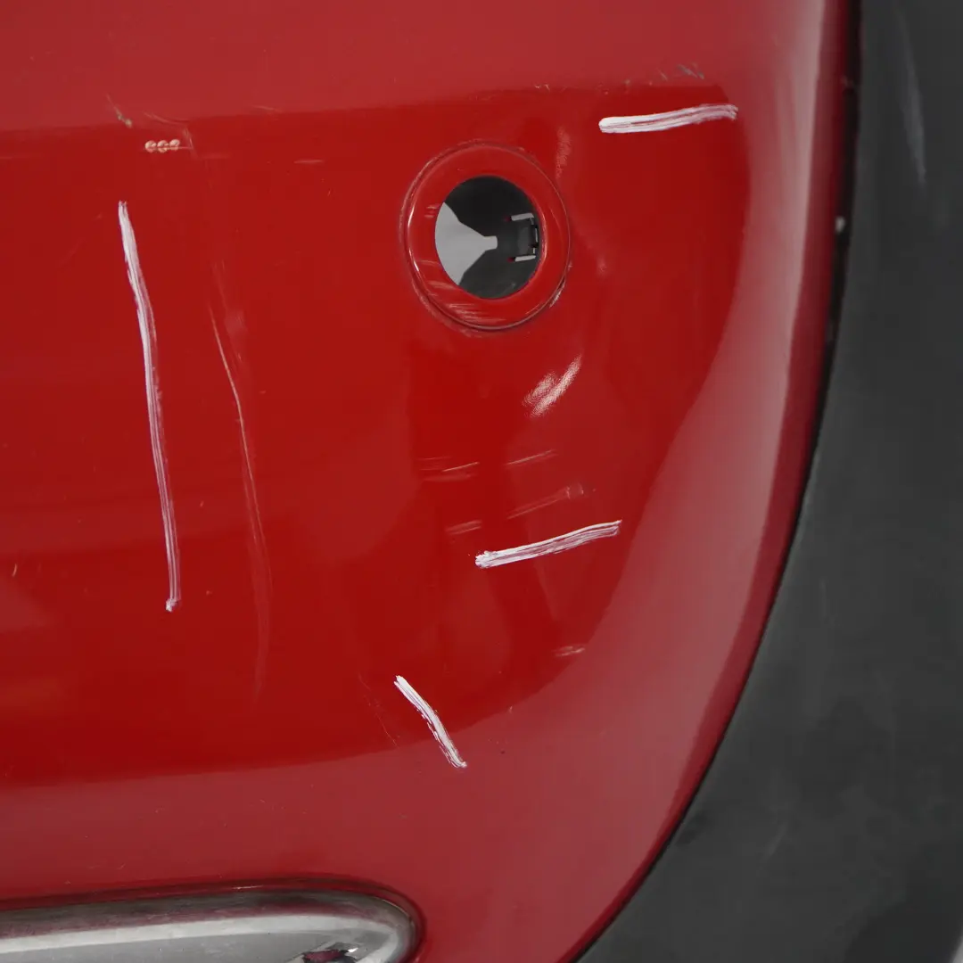 Mini R52 Cabrio Paraurti posteriore completo PDC rivestimento Chili Red - 851 - SKU 0309183-CHRED2 - Numero di parte 0309183