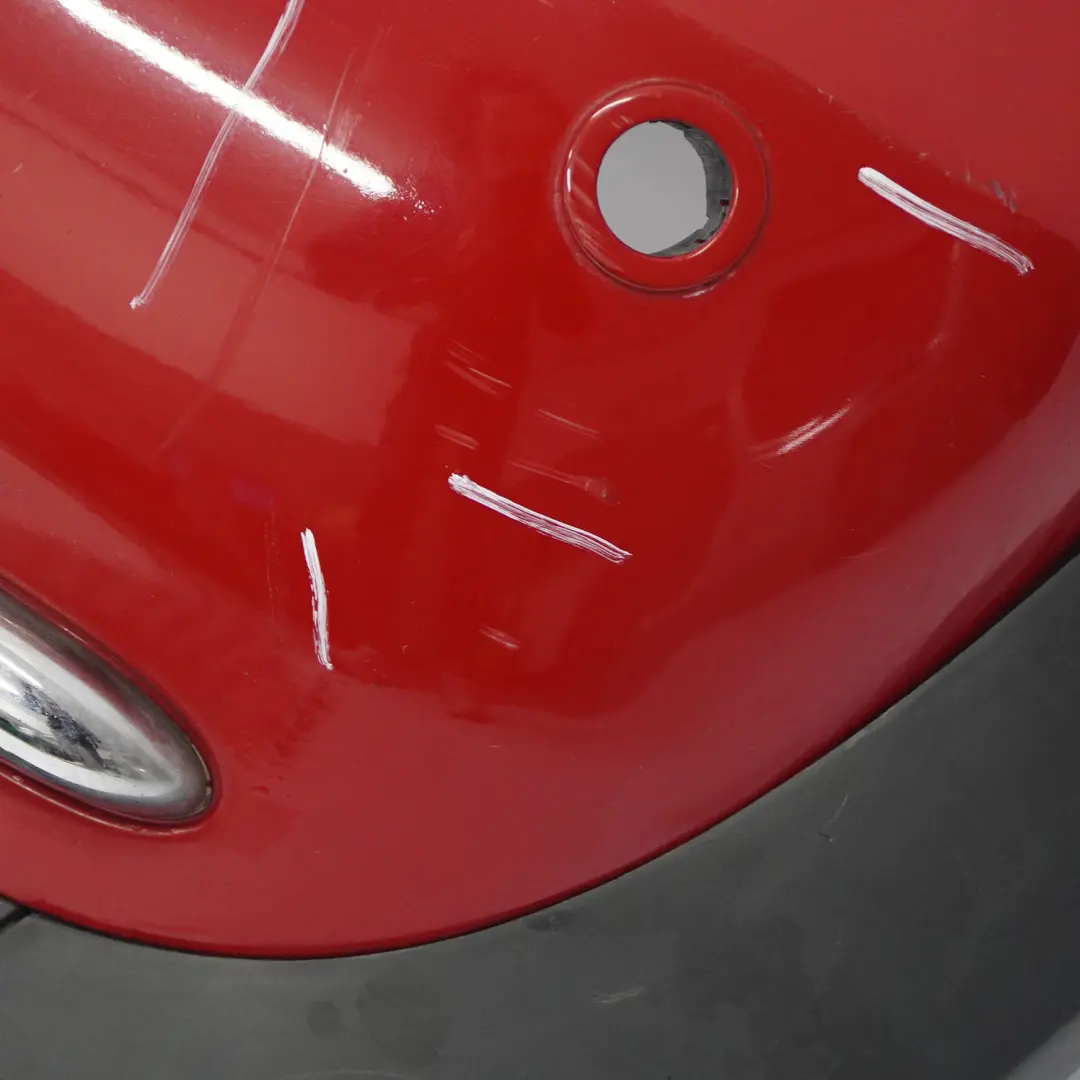 Mini R52 Cabrio Paraurti posteriore completo PDC rivestimento Chili Red - 851 - SKU 0309183-CHRED2 - Numero di parte 0309183