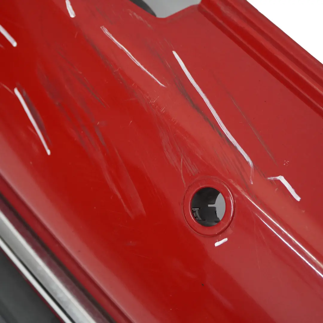 Paraurti posteriore completo PDC rivestimento Chili Red - 851 per Mini R52 Cabrio con numero di parte 0309183 Mini R52 Cabrio Paraurti posteriore completo PDC rivestimento Chili Red - 851 - SKU 0309183-CHRED2 - Numero di parte 0309183
