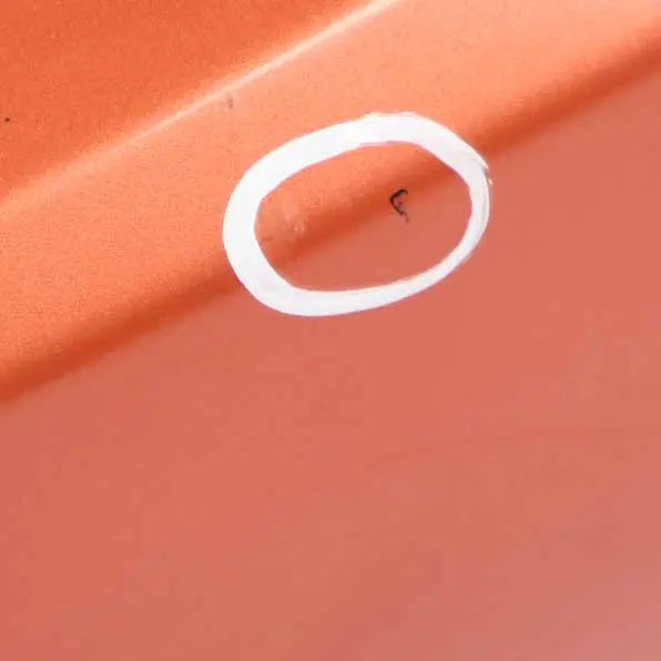 Complete Rear Bumper PDC Panel Hot Orange Metallic - A26 to Mini R52 Cabrio with Part number 0309183 Mini R52 Cabrio Complete Rear Bumper PDC Panel Hot Orange Metallic - A26 - SKU 0309183-HOT - Part number 0309183