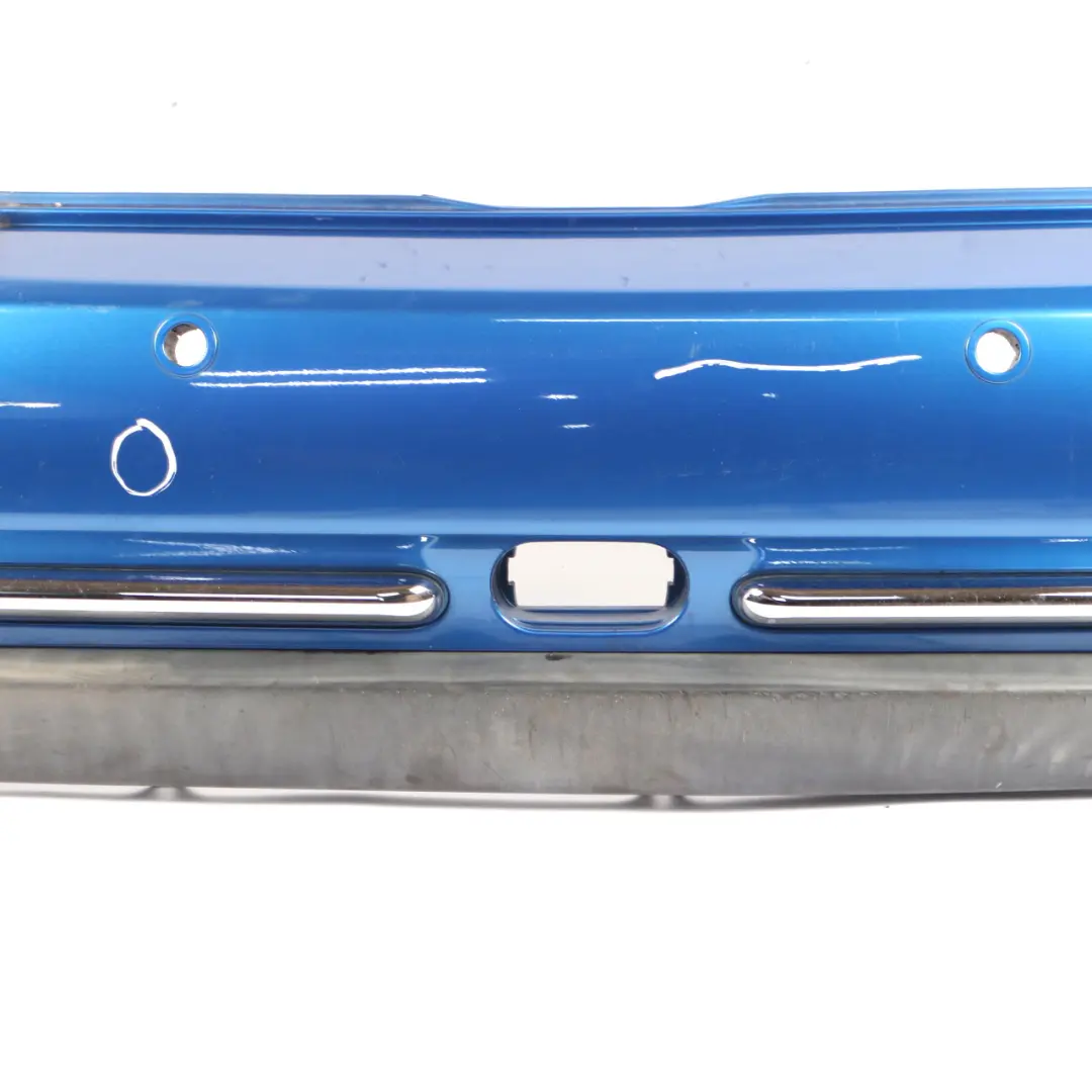 Bumper PDC Panel Hyper Blue Metallic - A28 to Mini R52 Cabrio Rear with Part number 0309183 Mini R52 Cabrio Rear Bumper PDC Panel Hyper Blue Metallic - A28 - SKU 0309183-HYB - Part number 0309183