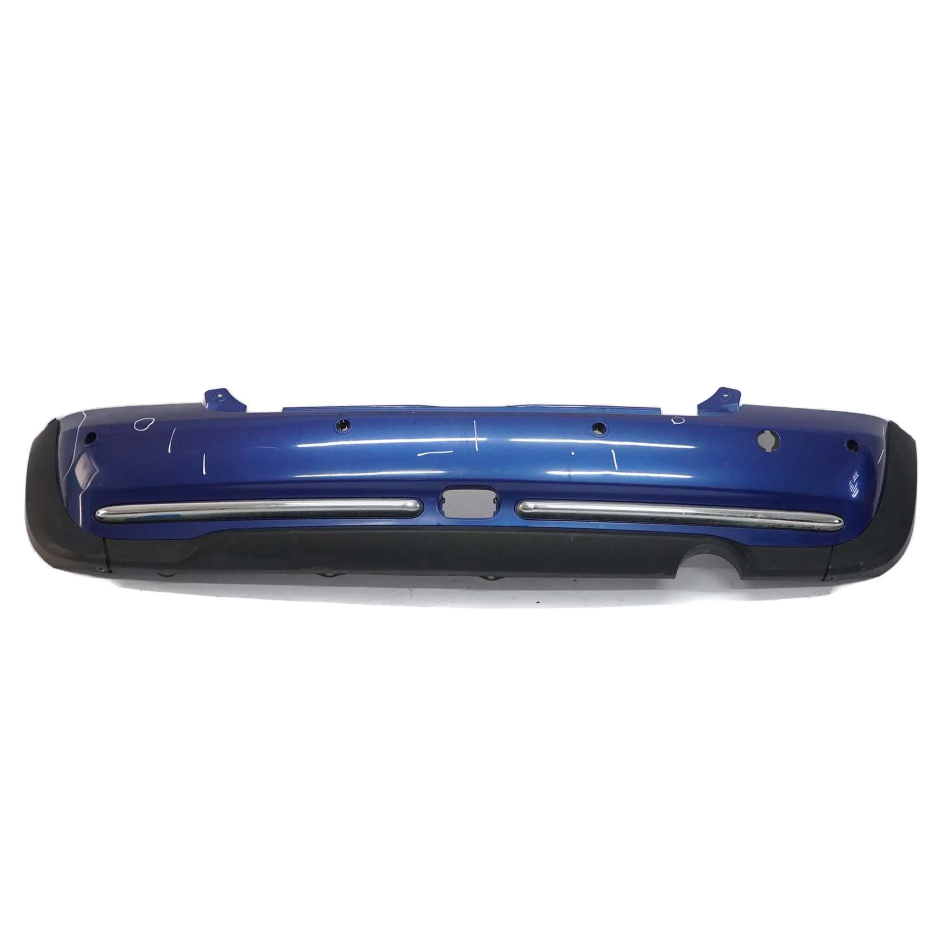 Mini R52 Cabrio Pannello di copertura paraurti posteriore PDC Lightning Blue A63