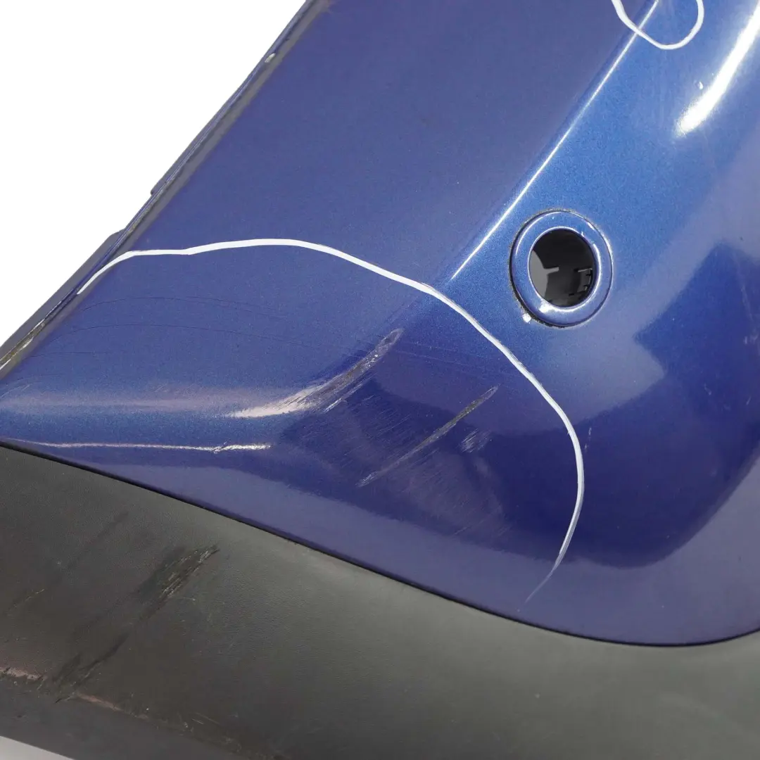 Mini R52 Cabrio Rear Bumper Covering Panel PDC Lightning Blue - A63 - SKU 0309183-LB - Part number 0309183