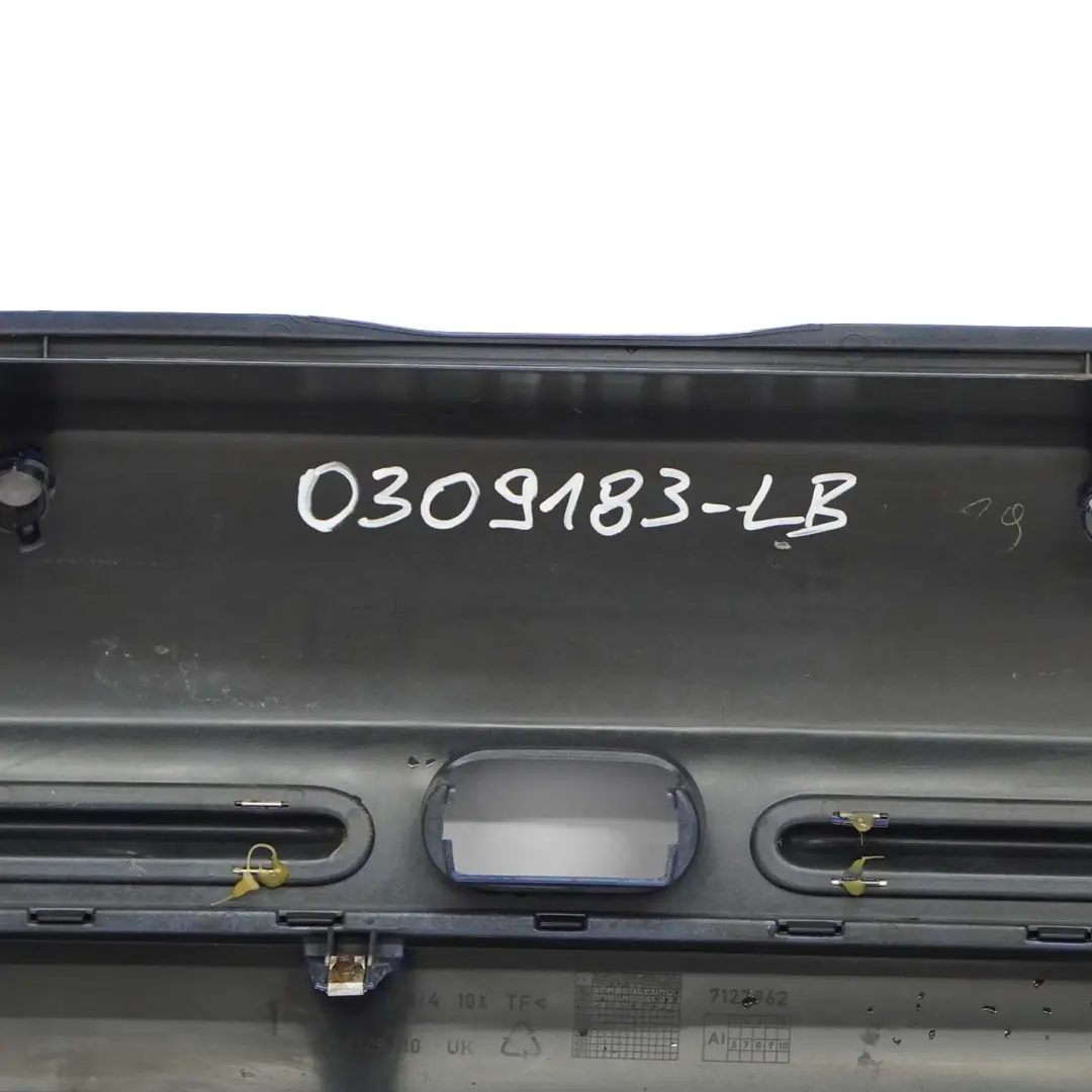 Mini R52 Cabrio Rear Bumper Covering Panel PDC Lightning Blue - A63 - SKU 0309183-LB - Part number 0309183