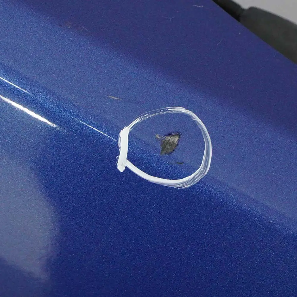 Mini R52 Cabrio Pannello di copertura paraurti posteriore PDC Lightning Blue A63 - SKU 0309183-LB - Numero di parte 0309183