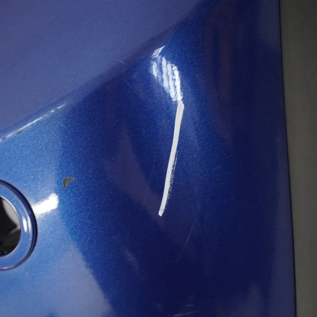 Mini R52 Cabrio Pannello di copertura paraurti posteriore PDC Lightning Blue A63 - SKU 0309183-LB - Numero di parte 0309183