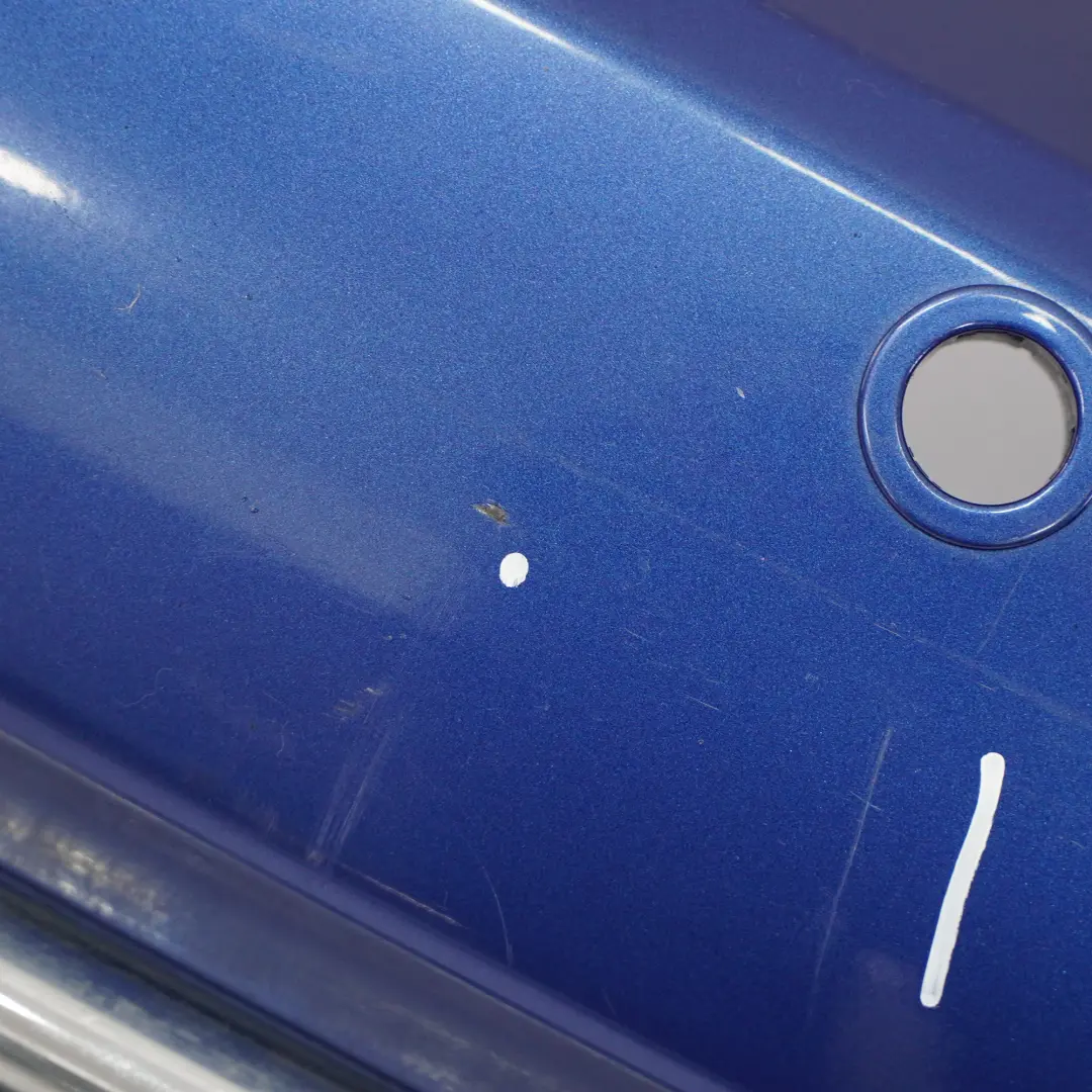 Mini R52 Cabrio Pannello di copertura paraurti posteriore PDC Lightning Blue A63 - SKU 0309183-LB - Numero di parte 0309183