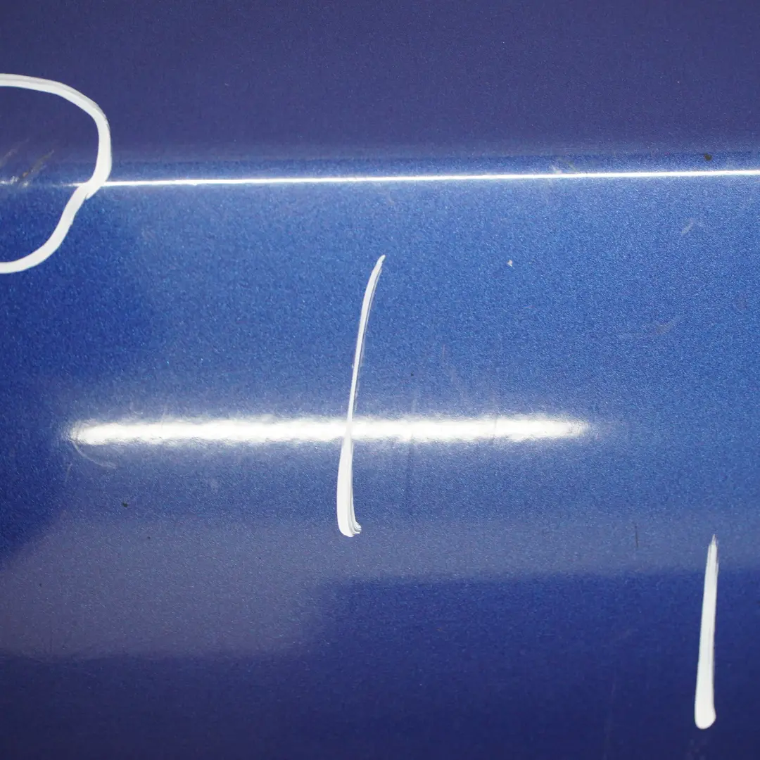 Mini R52 Cabrio Pannello di copertura paraurti posteriore PDC Lightning Blue A63 - SKU 0309183-LB - Numero di parte 0309183