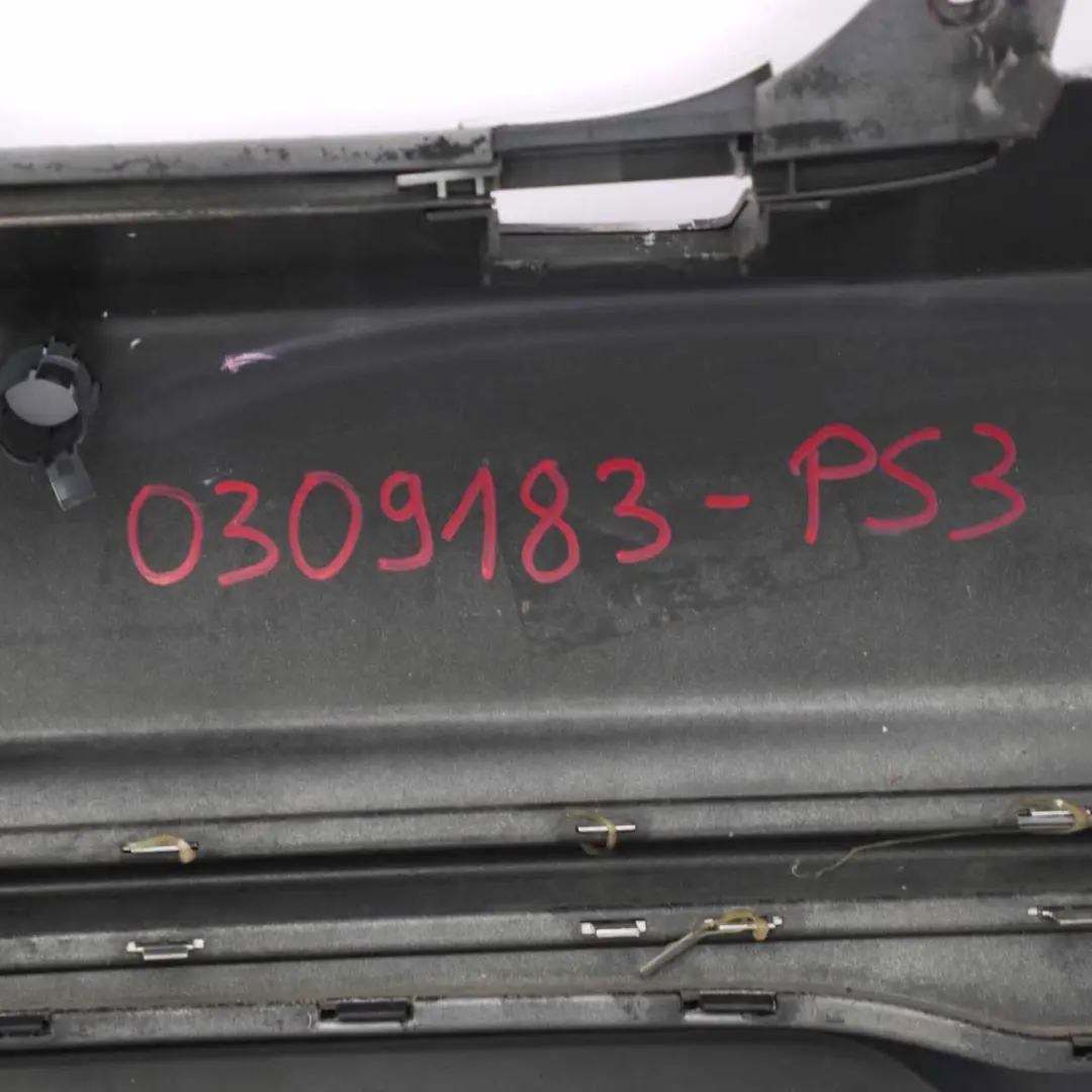 Stoßstange hinten Mini R52 Cabrio PDC Zierleiste Pure Silver Metallic - 900 für mit Teilenummer 0309183 Stoßstange hinten Mini R52 Cabrio PDC Zierleiste Pure Silver Metallic - 900 - SKU 0309183-PS3 - Teilenummer 0309183