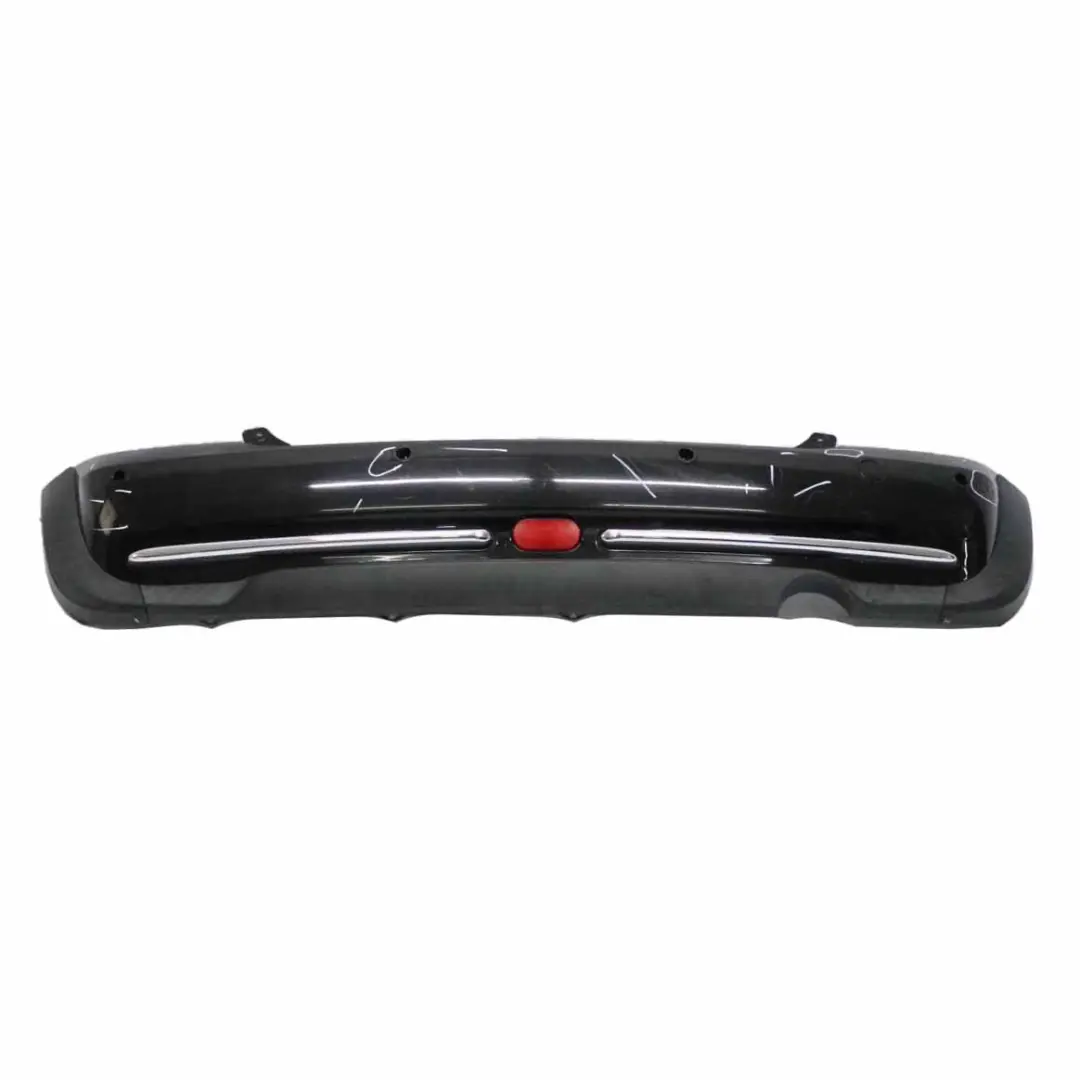 Bumper Cabrio Complete PDC Trim Panel Schwarz 2 Black - 668 to Mini R52 Rear with Part number 0309183 Mini R52 Rear Bumper Cabrio Complete PDC Trim Panel Schwarz 2 Black - 668 - SKU 0309183-SCH1 - Part number 0309183