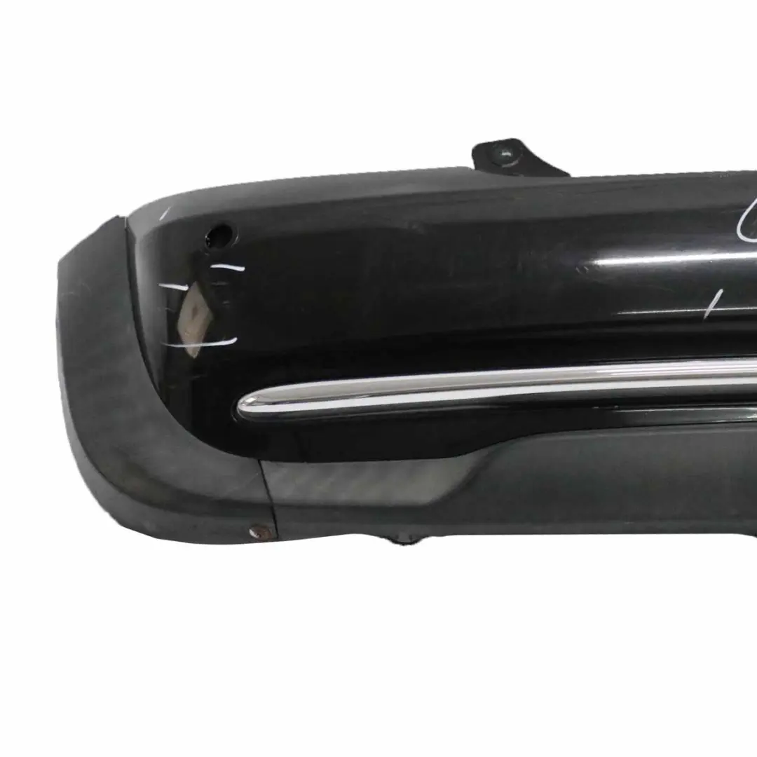 Mini R52 Rear Bumper Cabrio Complete PDC Trim Panel Schwarz 2 Black - 668 - SKU 0309183-SCH1 - Part number 0309183