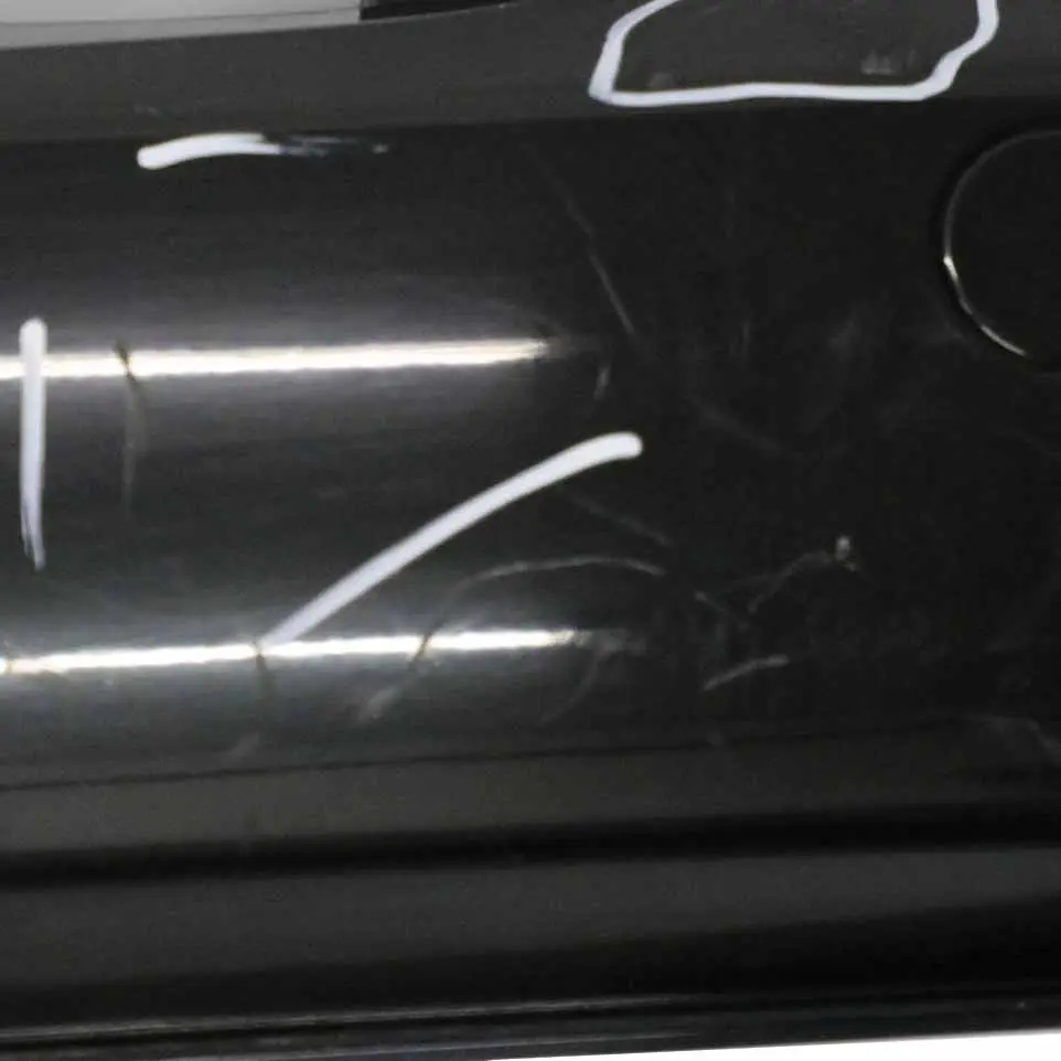Mini R52 Heckstoßstange Cabrio komplett PDC Zierleiste Schwarz 2 - 668 - SKU 0309183-SCH1 - Teilenummer 0309183