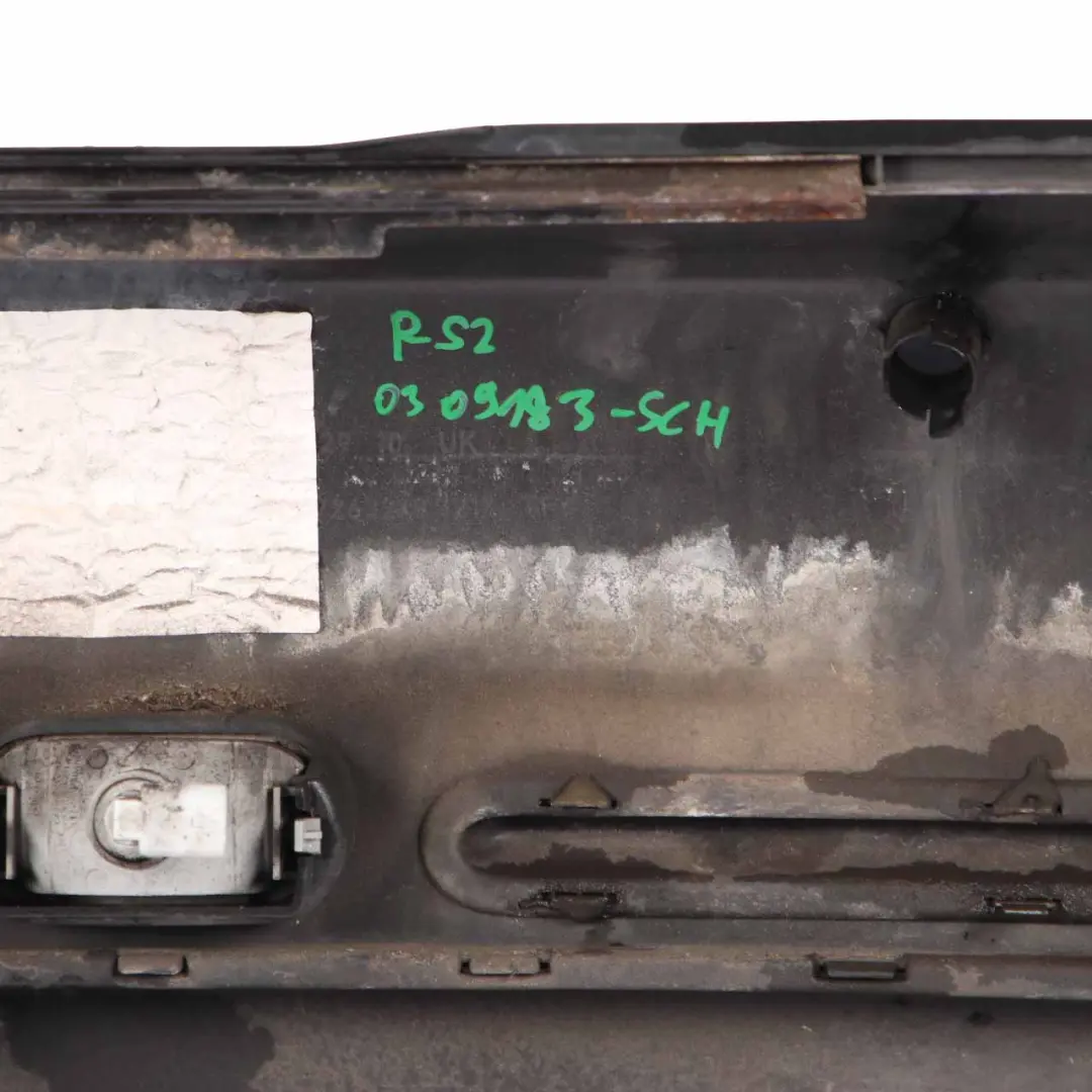 Bumper Cabrio Complete PDC Trim Panel Schwarz 2 Black - 668 to Mini R52 Rear with Part number 0309183 Mini R52 Rear Bumper Cabrio Complete PDC Trim Panel Schwarz 2 Black - 668 - SKU 0309183-SCH - Part number 0309183