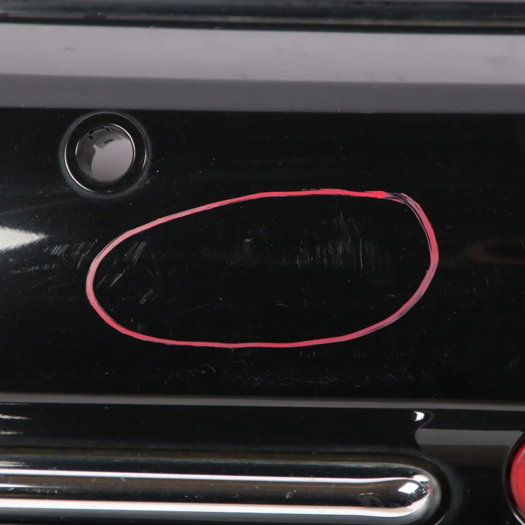 Bumper Cabrio Complete PDC Trim Panel Schwarz 2 Black - 668 to Mini R52 Rear with Part number 0309183 Mini R52 Rear Bumper Cabrio Complete PDC Trim Panel Schwarz 2 Black - 668 - SKU 0309183-SCH - Part number 0309183