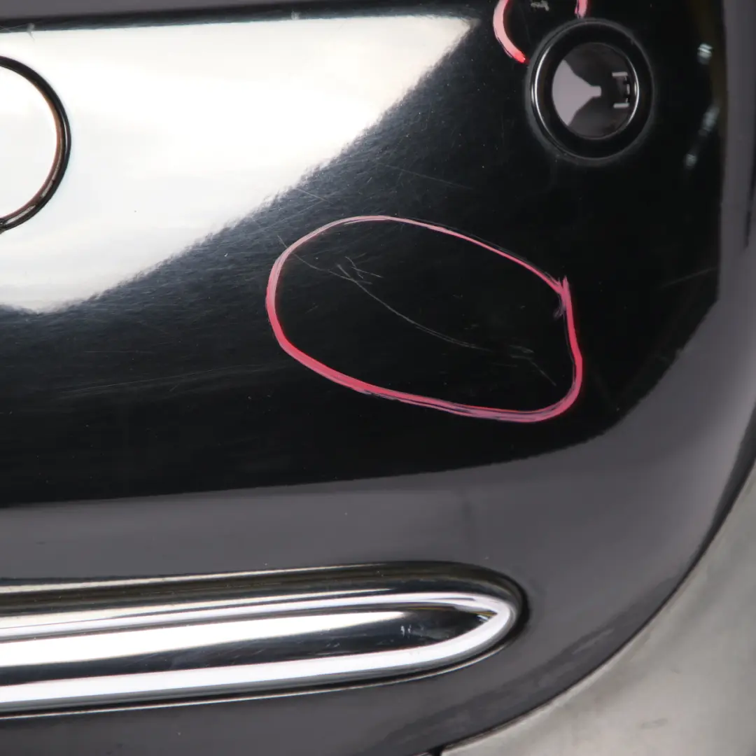 Bumper Cabrio Complete PDC Trim Panel Schwarz 2 Black - 668 to Mini R52 Rear with Part number 0309183 Mini R52 Rear Bumper Cabrio Complete PDC Trim Panel Schwarz 2 Black - 668 - SKU 0309183-SCH - Part number 0309183