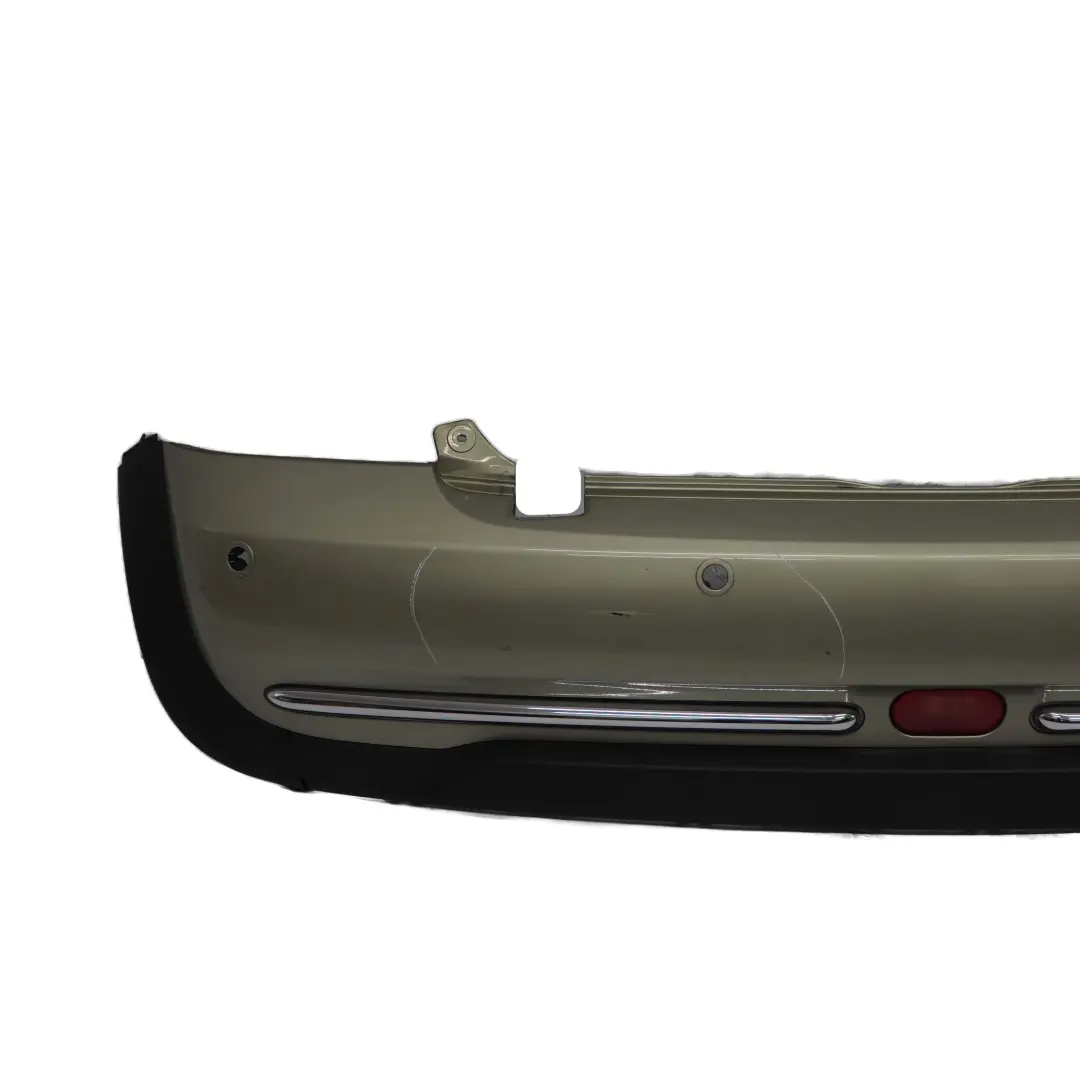  Bumper Rear Mini R52 Cabrio Complete PDC Trim Panel Sparkling Silver - A60 - SKU 0309183-SS - Part number 0309183