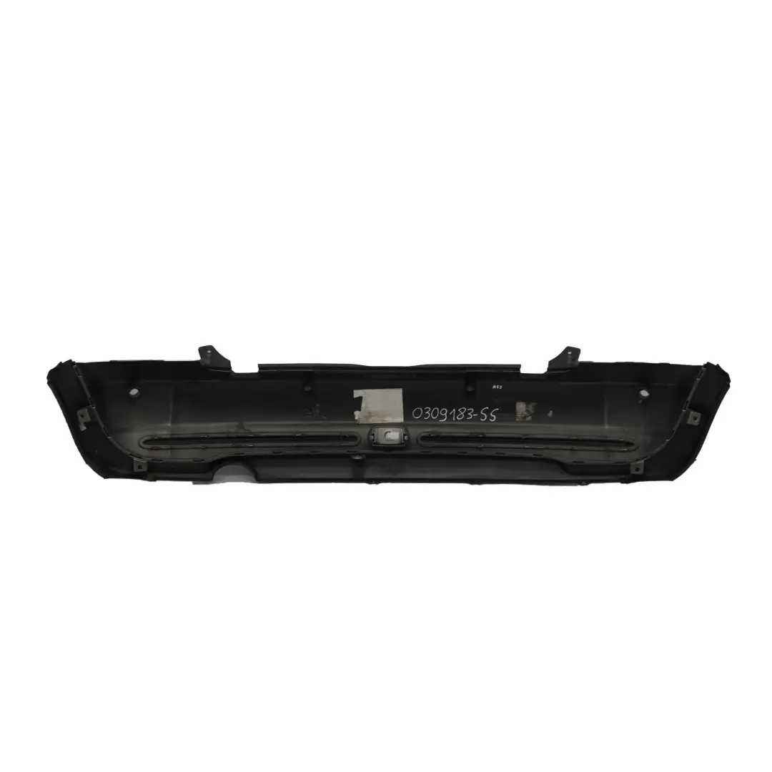  Bumper Rear Mini R52 Cabrio Complete PDC Trim Panel Sparkling Silver - A60 - SKU 0309183-SS - Part number 0309183