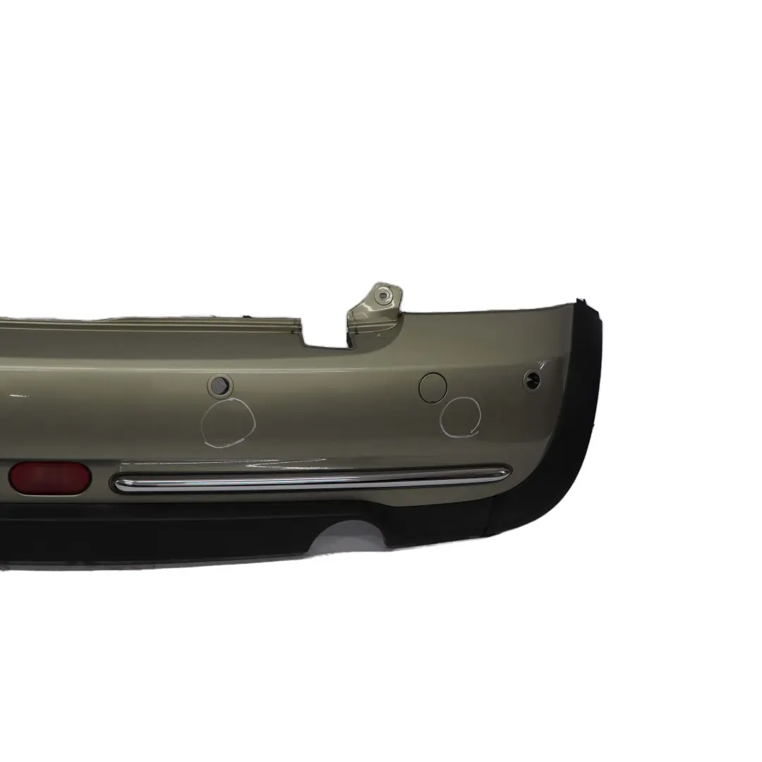 Bumper Rear Mini R52 Cabrio Complete PDC Trim Panel Sparkling Silver - A60 to with Part number 0309183 Bumper Rear Mini R52 Cabrio Complete PDC Trim Panel Sparkling Silver - A60 - SKU 0309183-SS - Part number 0309183