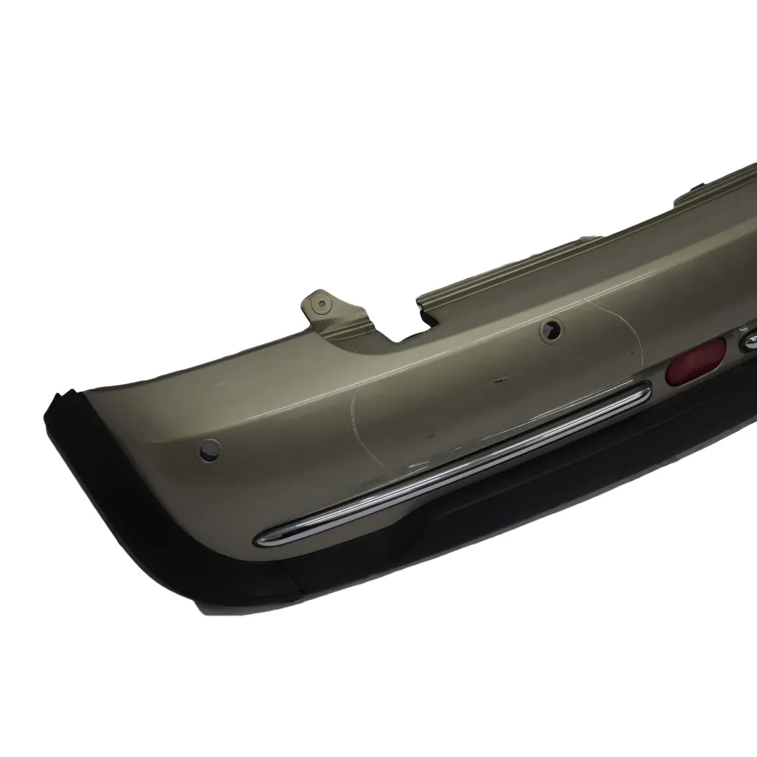  Bumper Rear Mini R52 Cabrio Complete PDC Trim Panel Sparkling Silver - A60 - SKU 0309183-SS - Part number 0309183